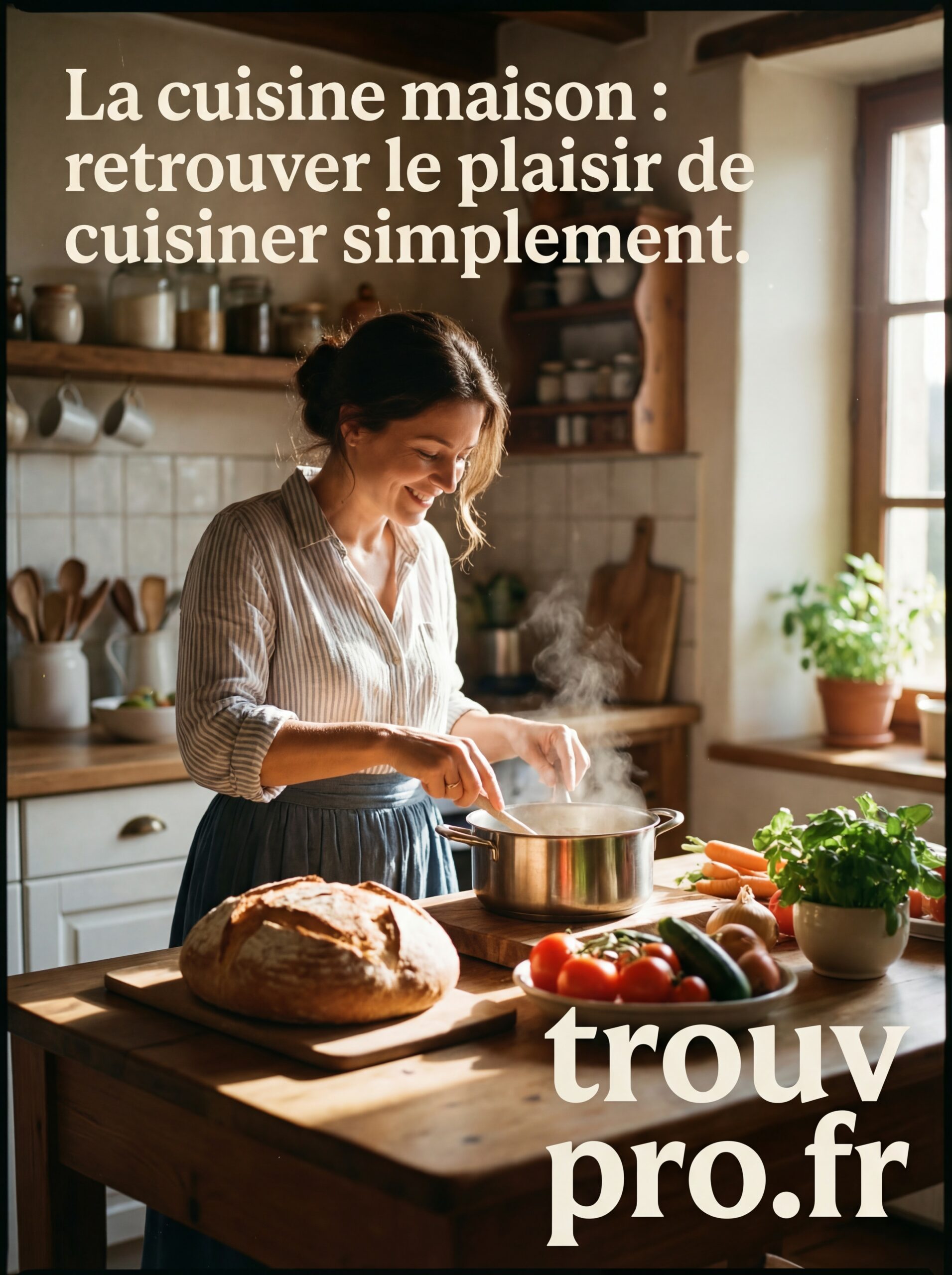 La cuisine maison : retrouver le plaisir de cuisiner simplement