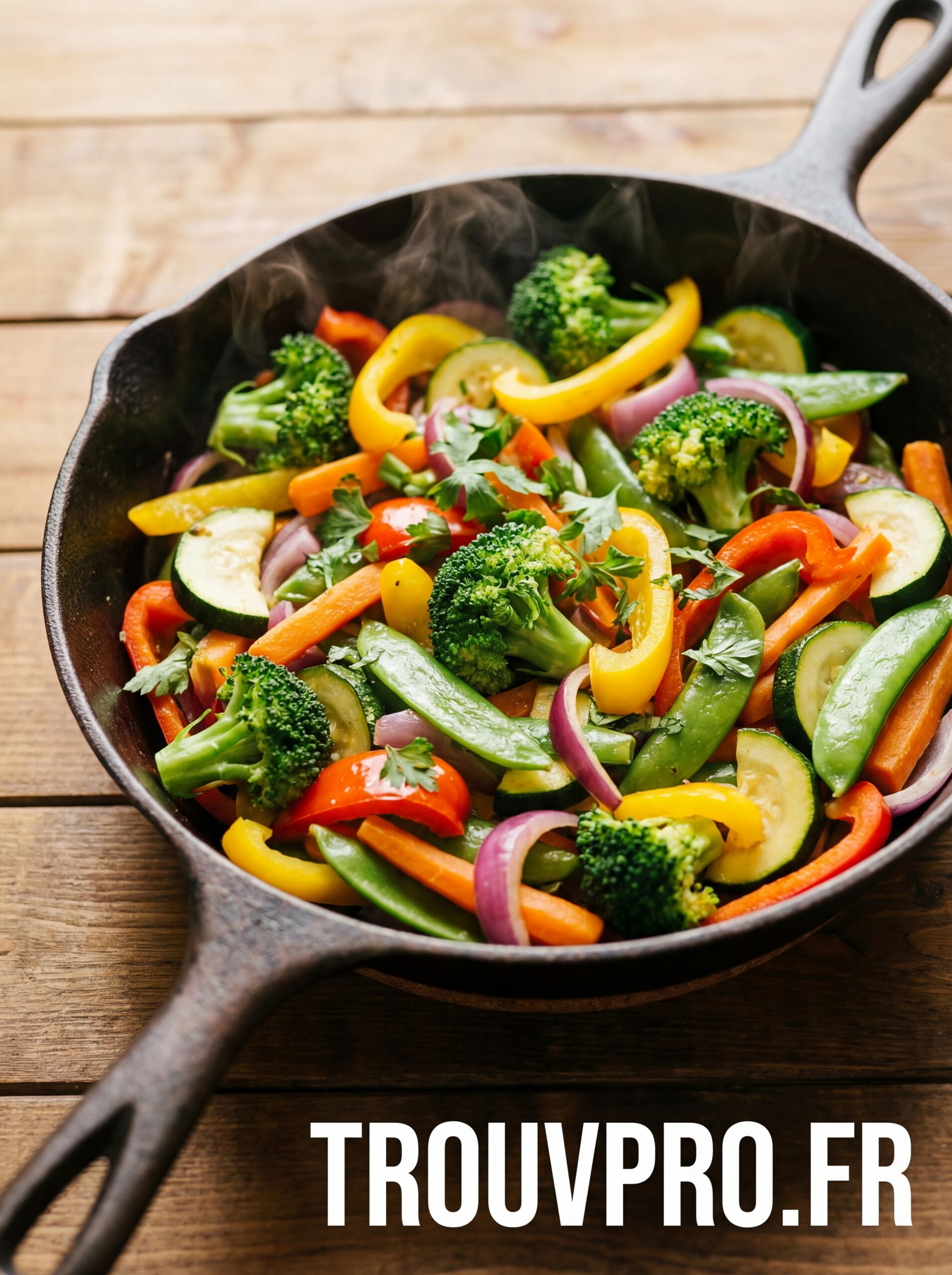 Poêlée de légumes : rapide et saine