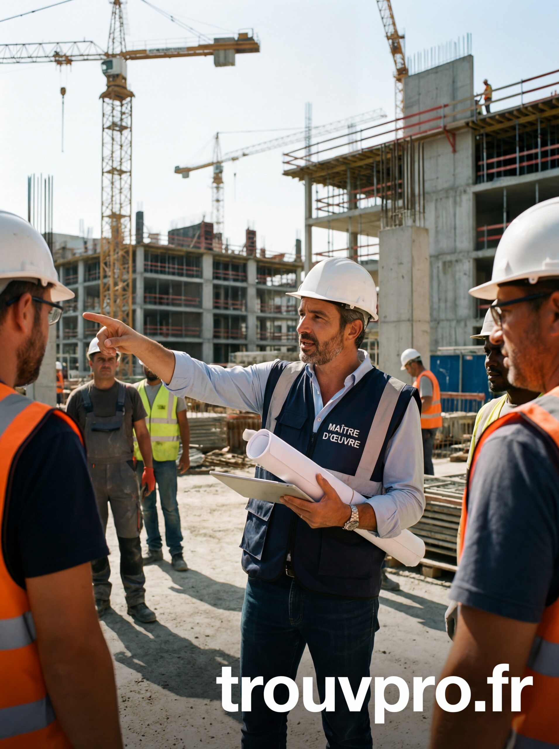 Le rôle du maître d’œuvre dans un chantier