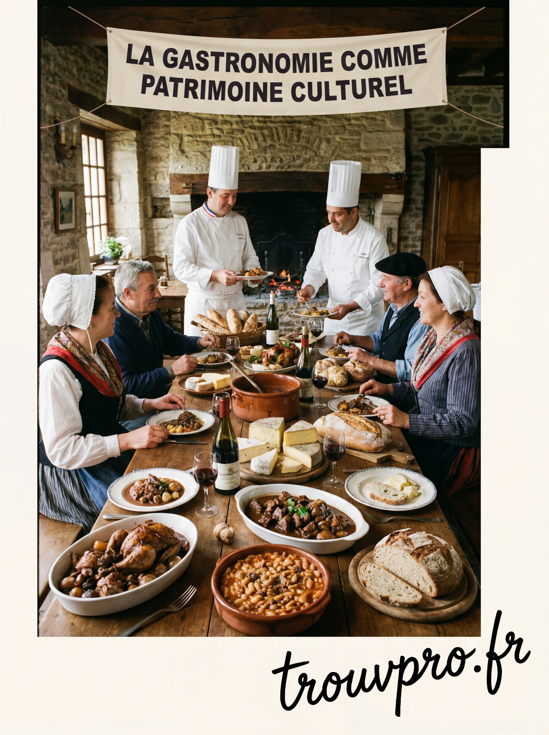 La gastronomie comme patrimoine culturel