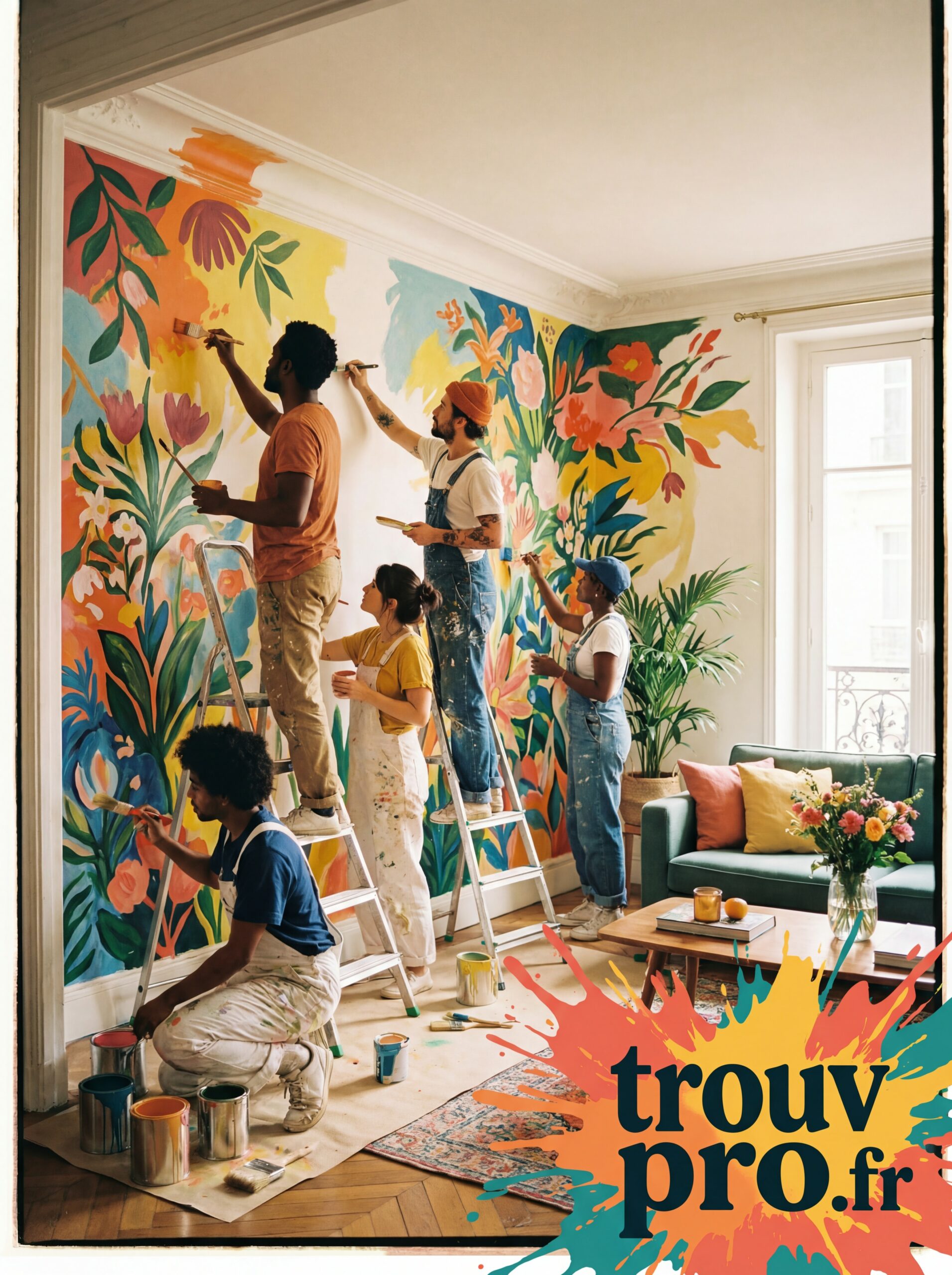 Peintres : donner vie aux espaces