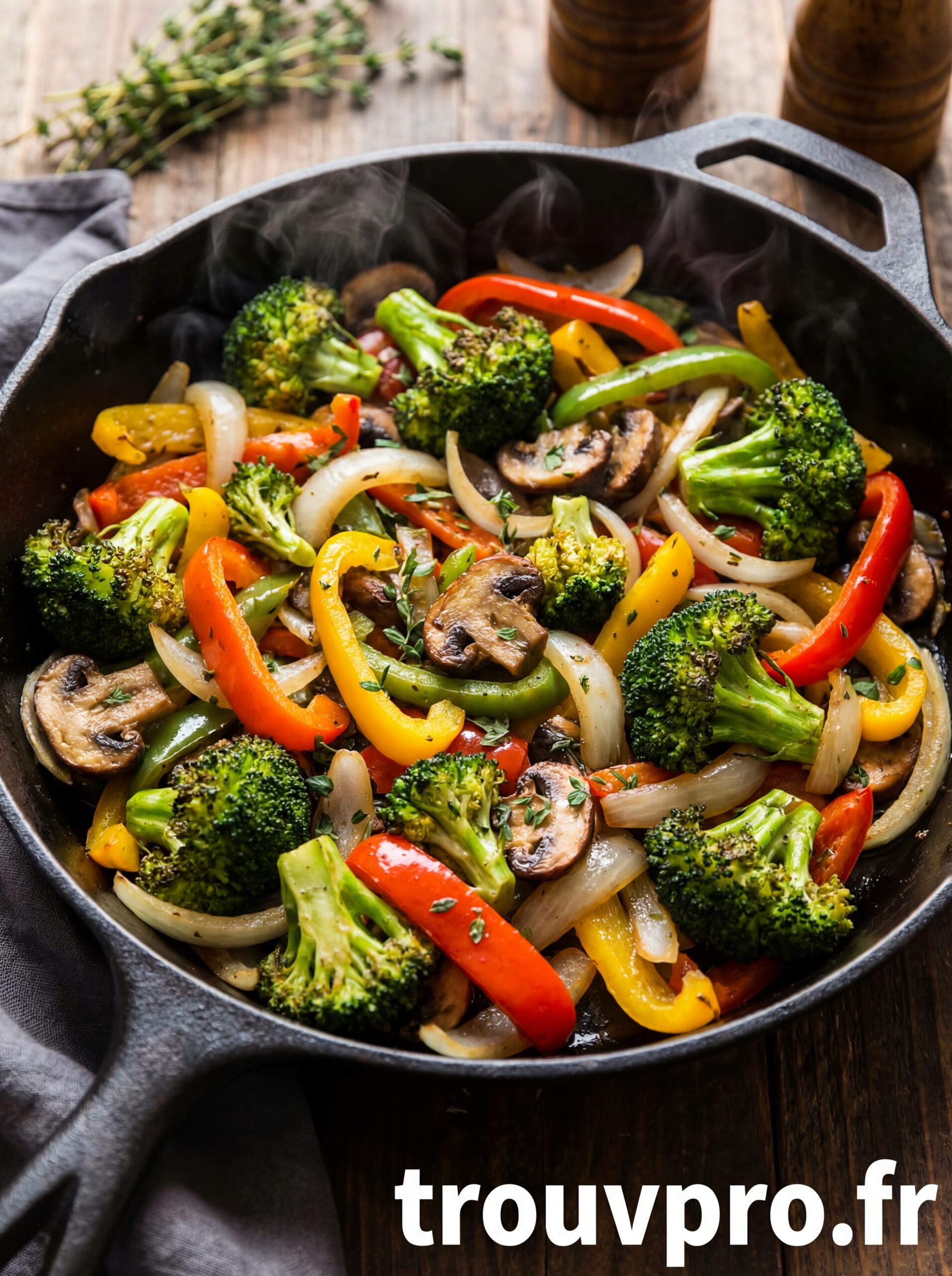 La poêlée de légumes : une recette rapide et pleine de saveurs