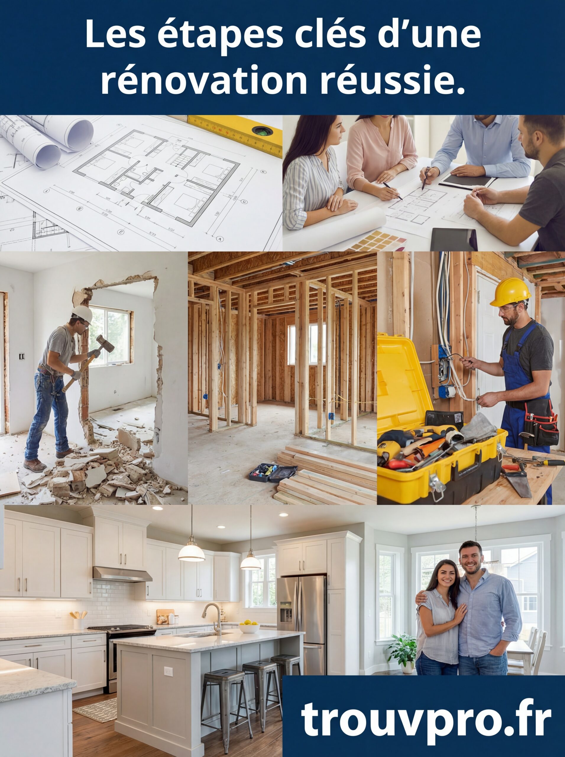 Les étapes clés d’une rénovation réussie
