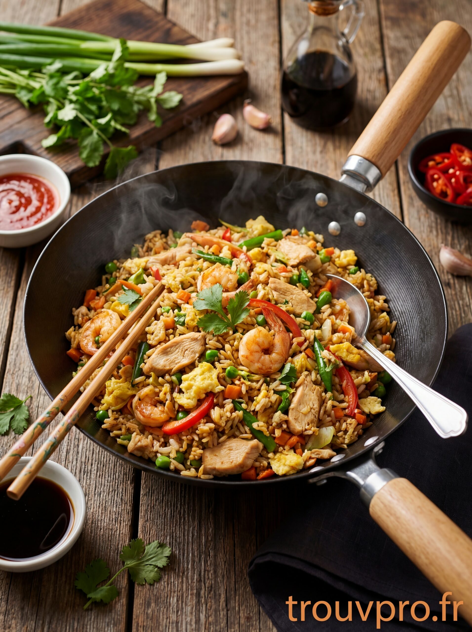 Le riz sauté : une recette rapide inspirée de la cuisine asiatique