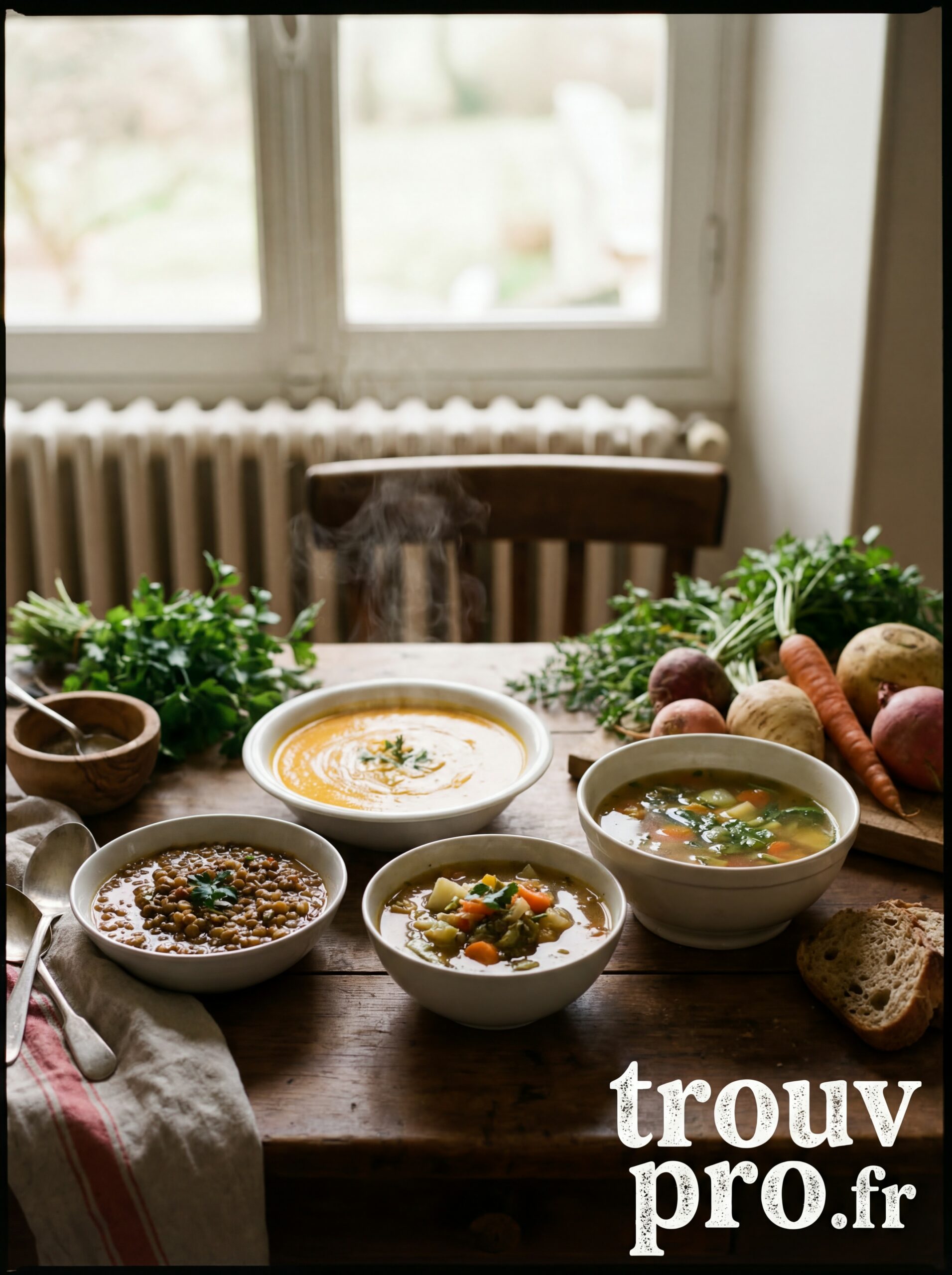 Les soupes maison : réconfort et saveurs naturelles
