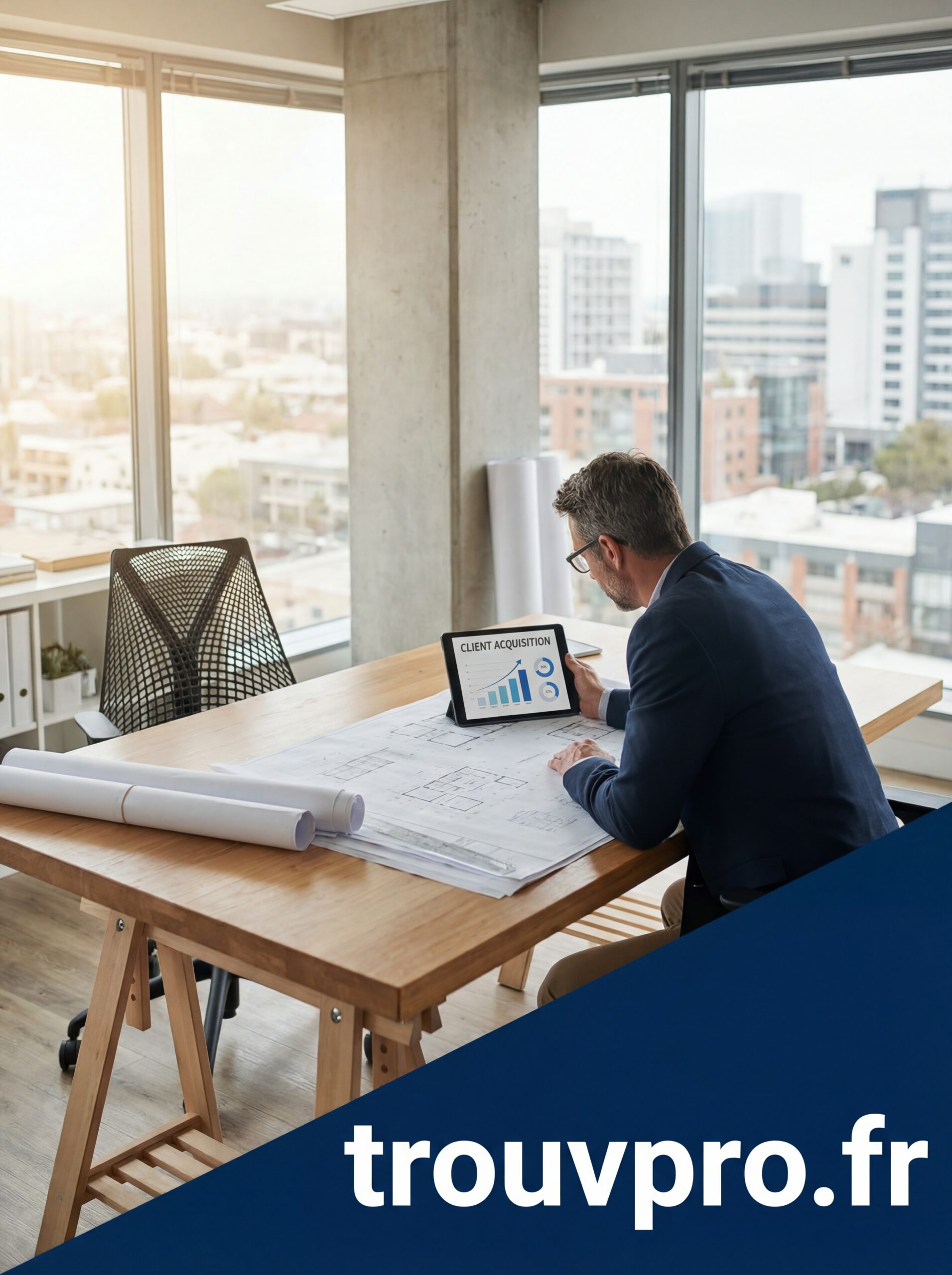 Comment un architecte peut faire venir les clients plus facilement ?