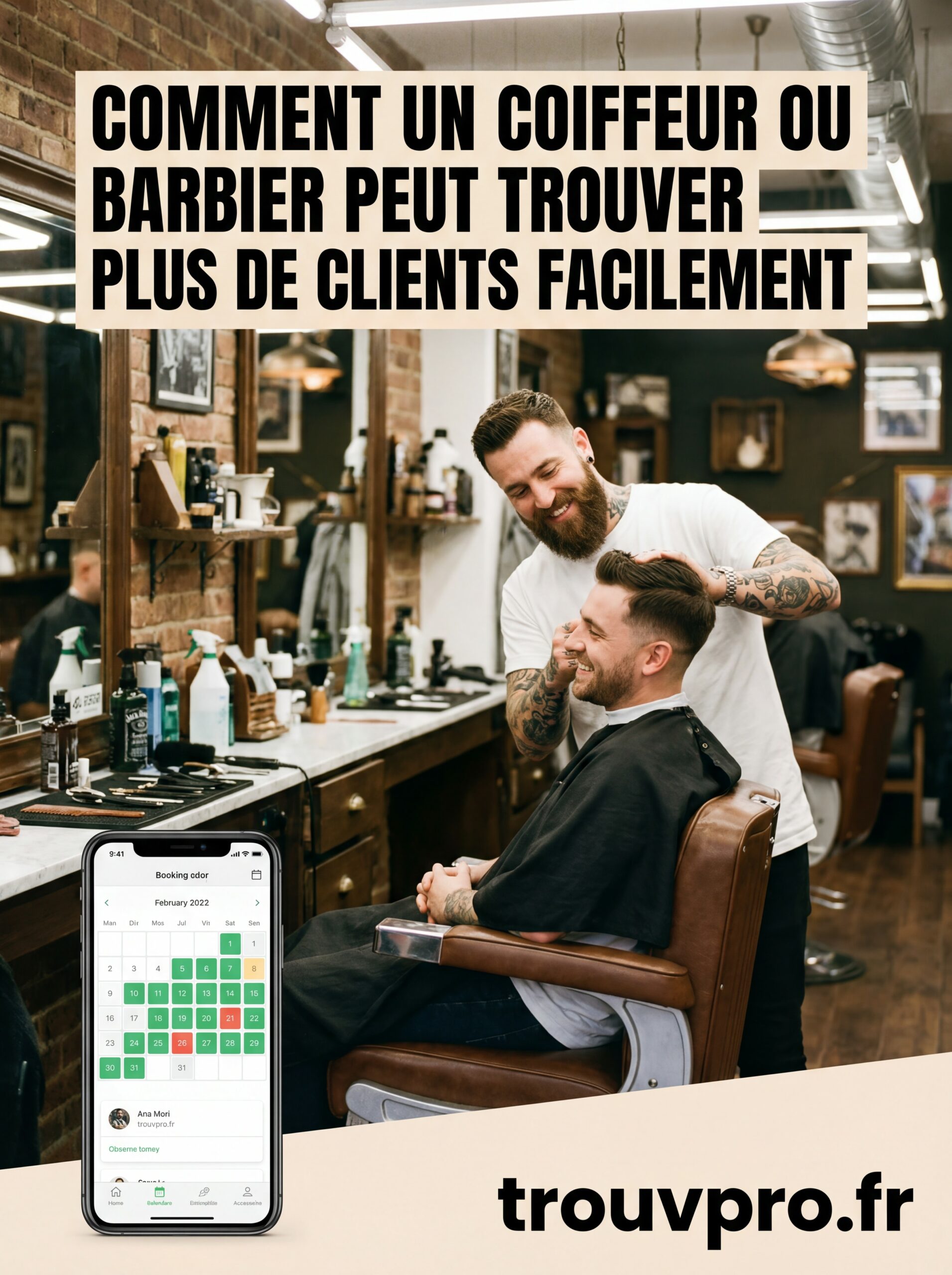 Quelles sont les meilleures méthodes pour un coiffeur ou barbier pour trouver des clients