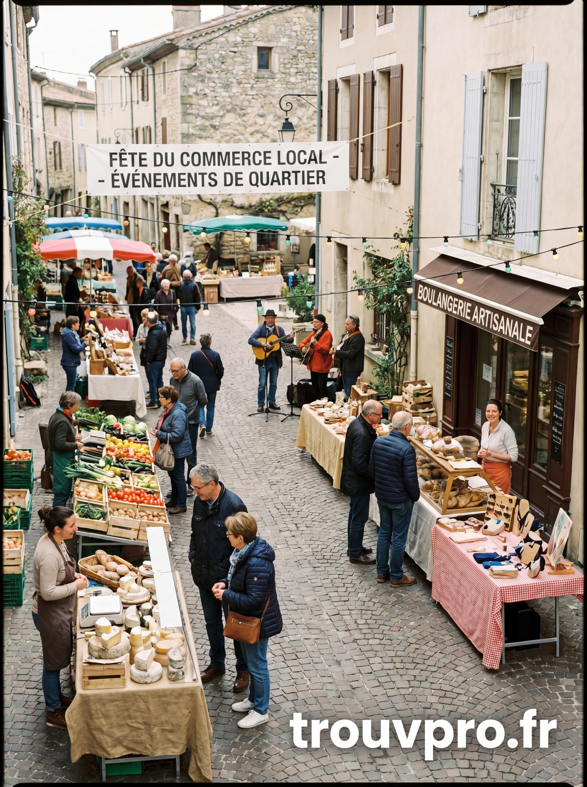 Les événements locaux pour promouvoir un commerce