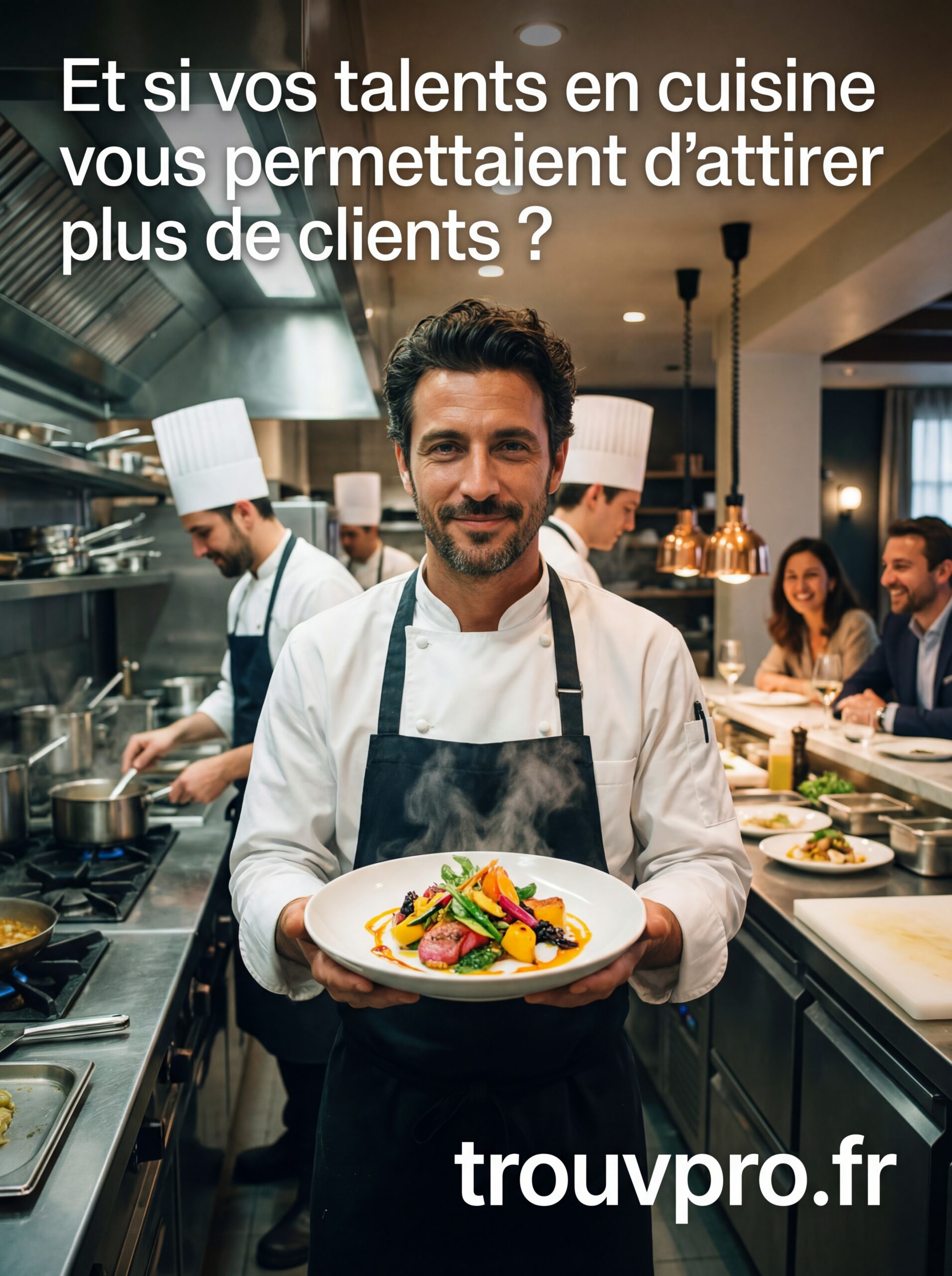 Et si vos talents en cuisine vous permettaient d’attirer plus de clients ?