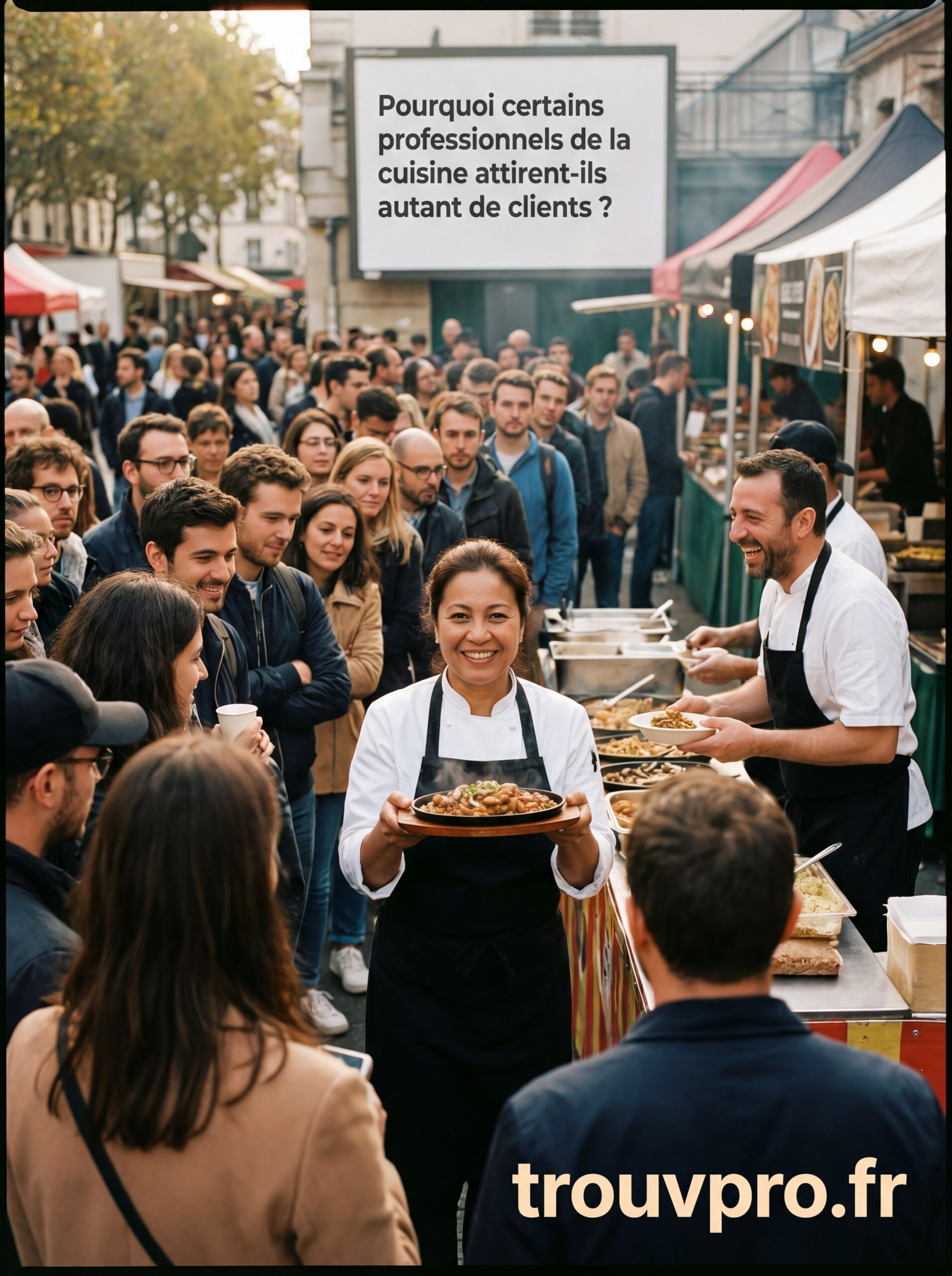 Pourquoi certains professionnels de la cuisine attirent-ils autant de clients ?