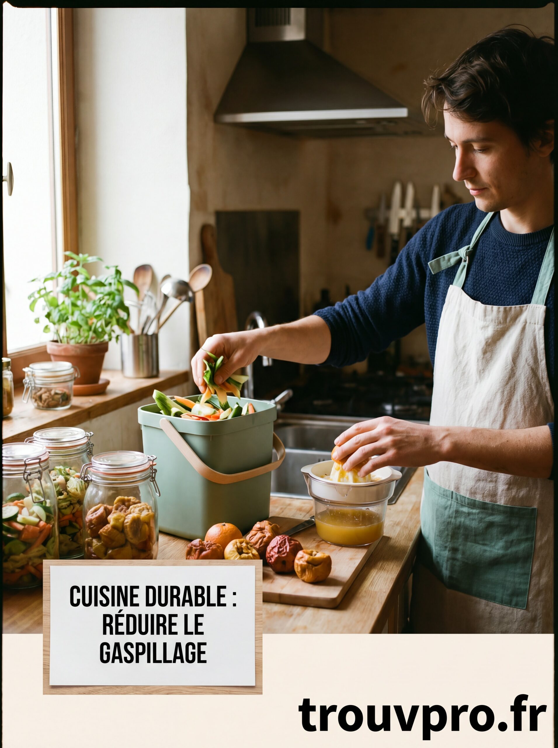 Cuisine durable : réduire le gaspillage alimentaire