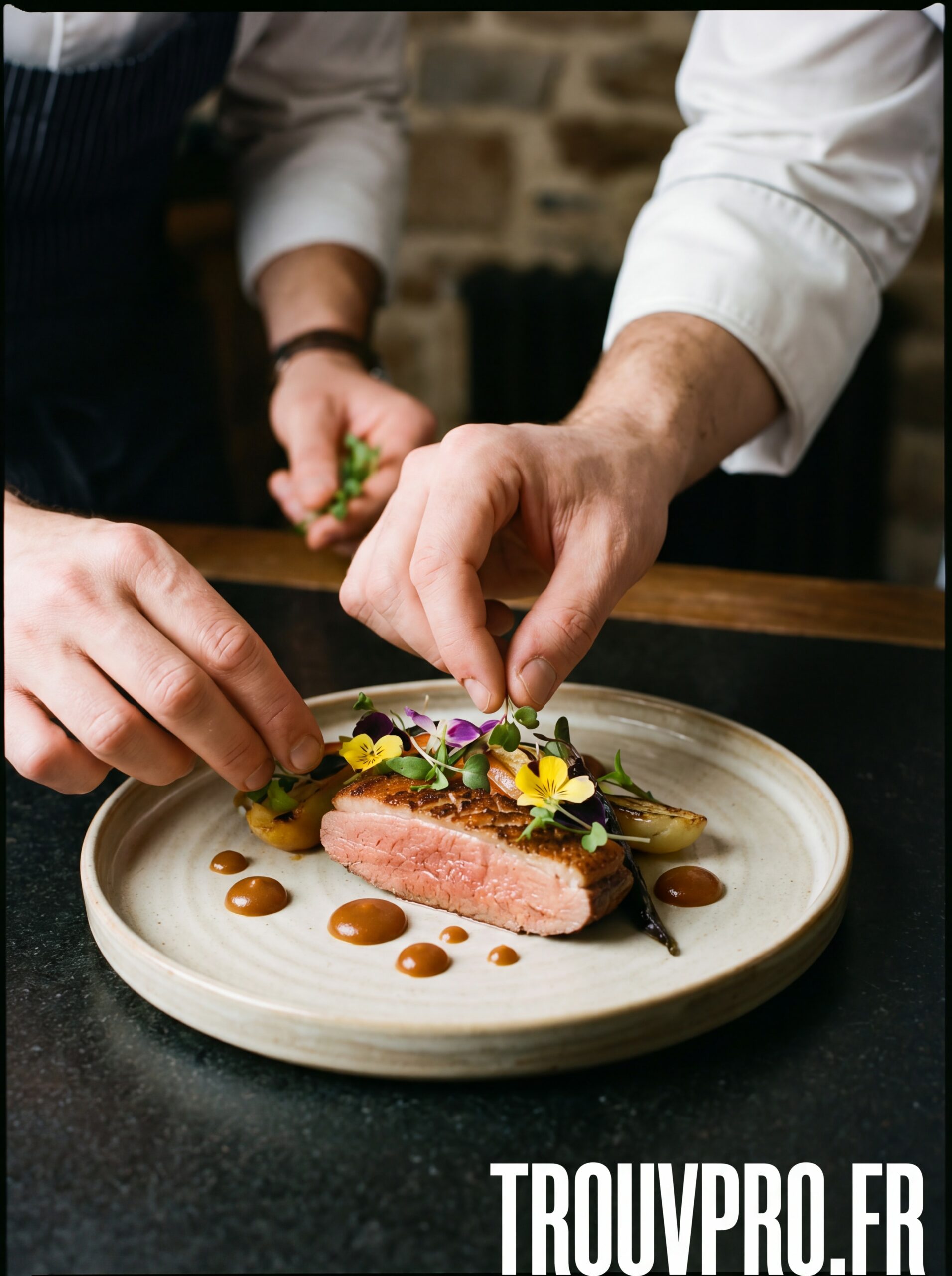 L’art du dressage des plats