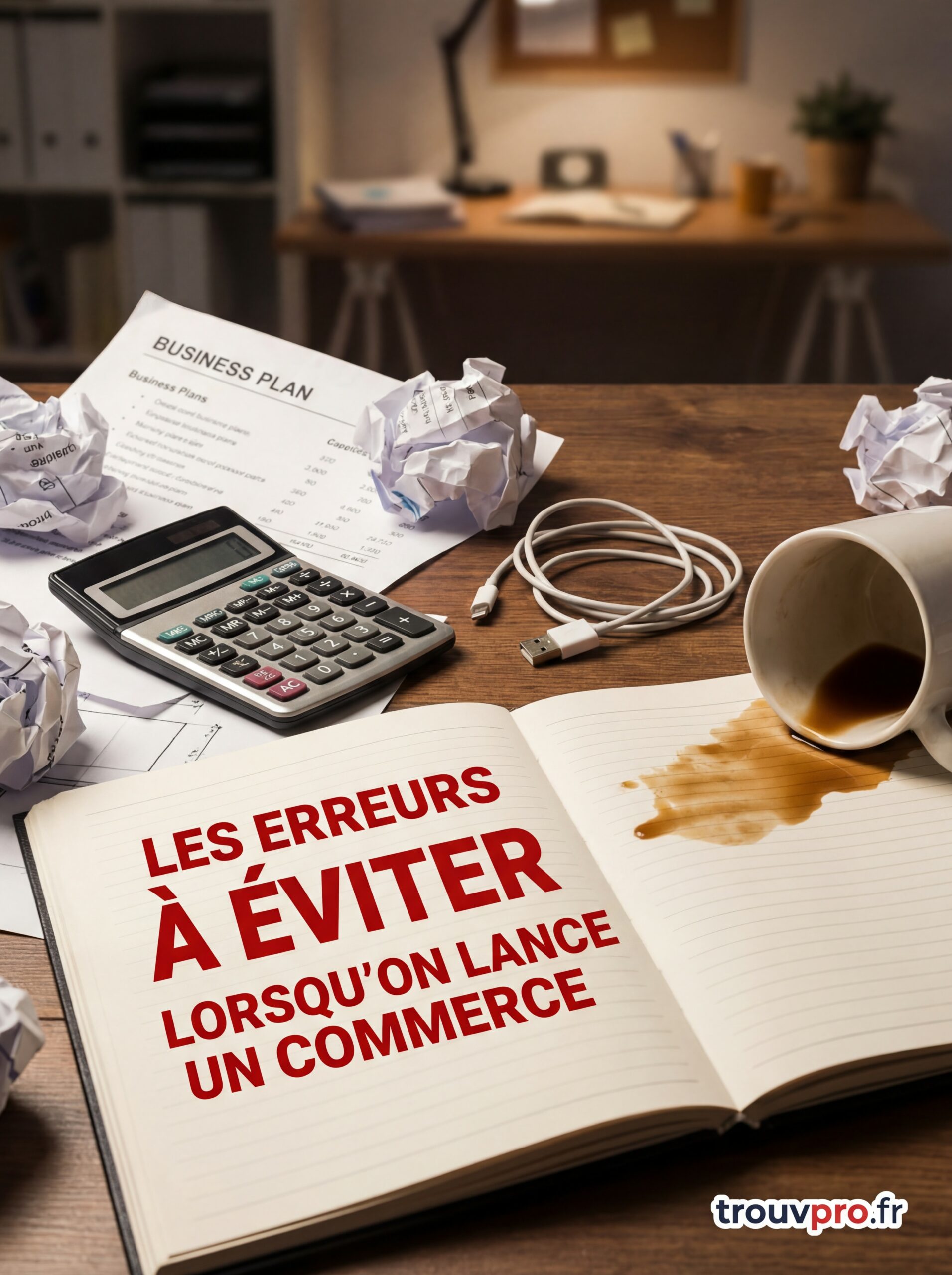 Les erreurs à éviter lorsqu’on lance un commerce