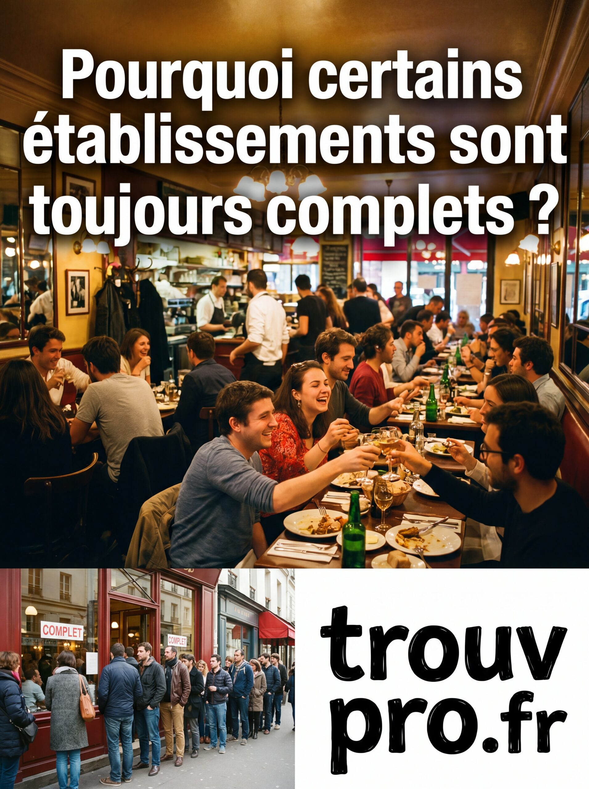 Pourquoi certains établissements sont toujours complets ?