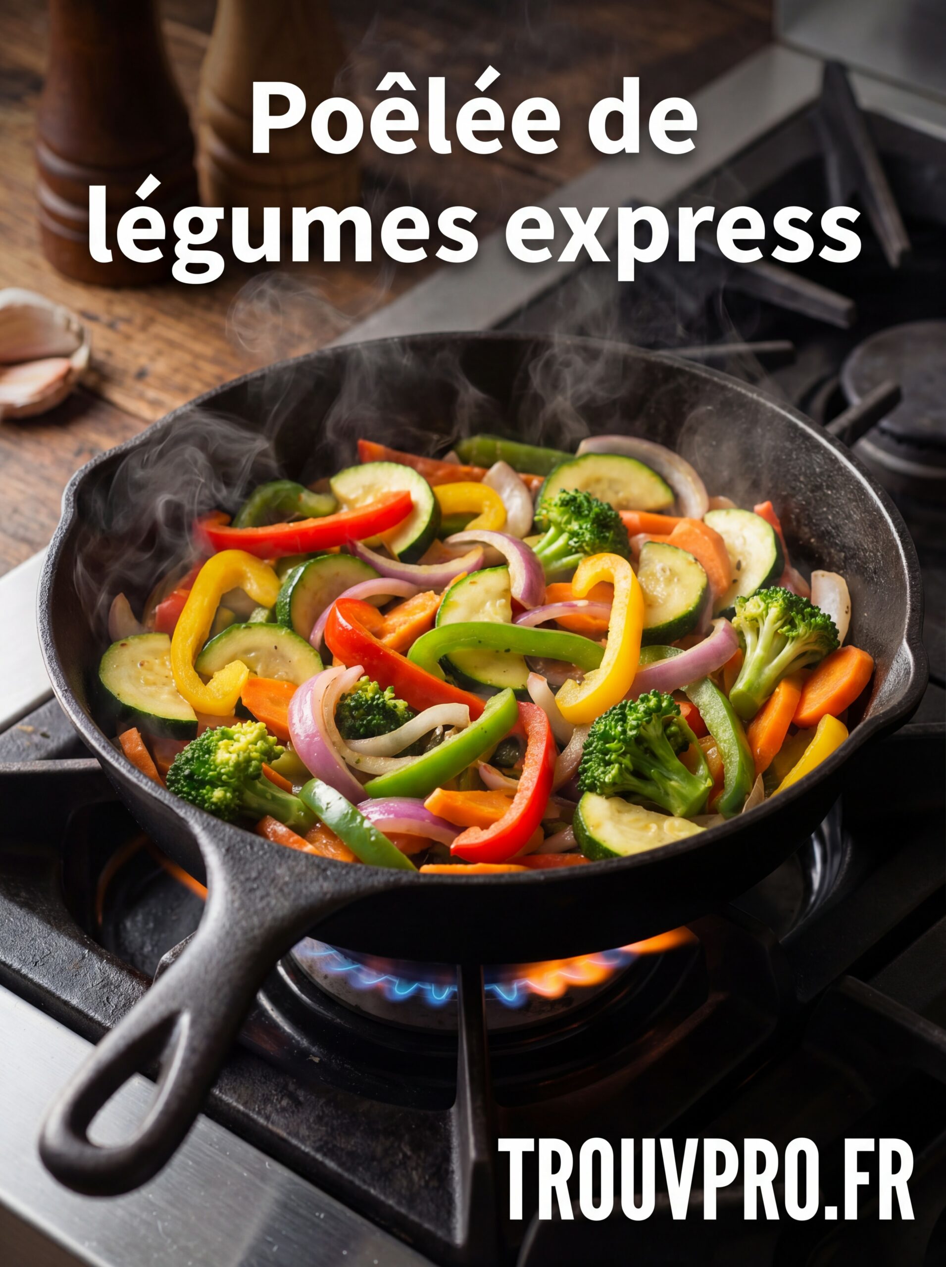 Poêlée de légumes express