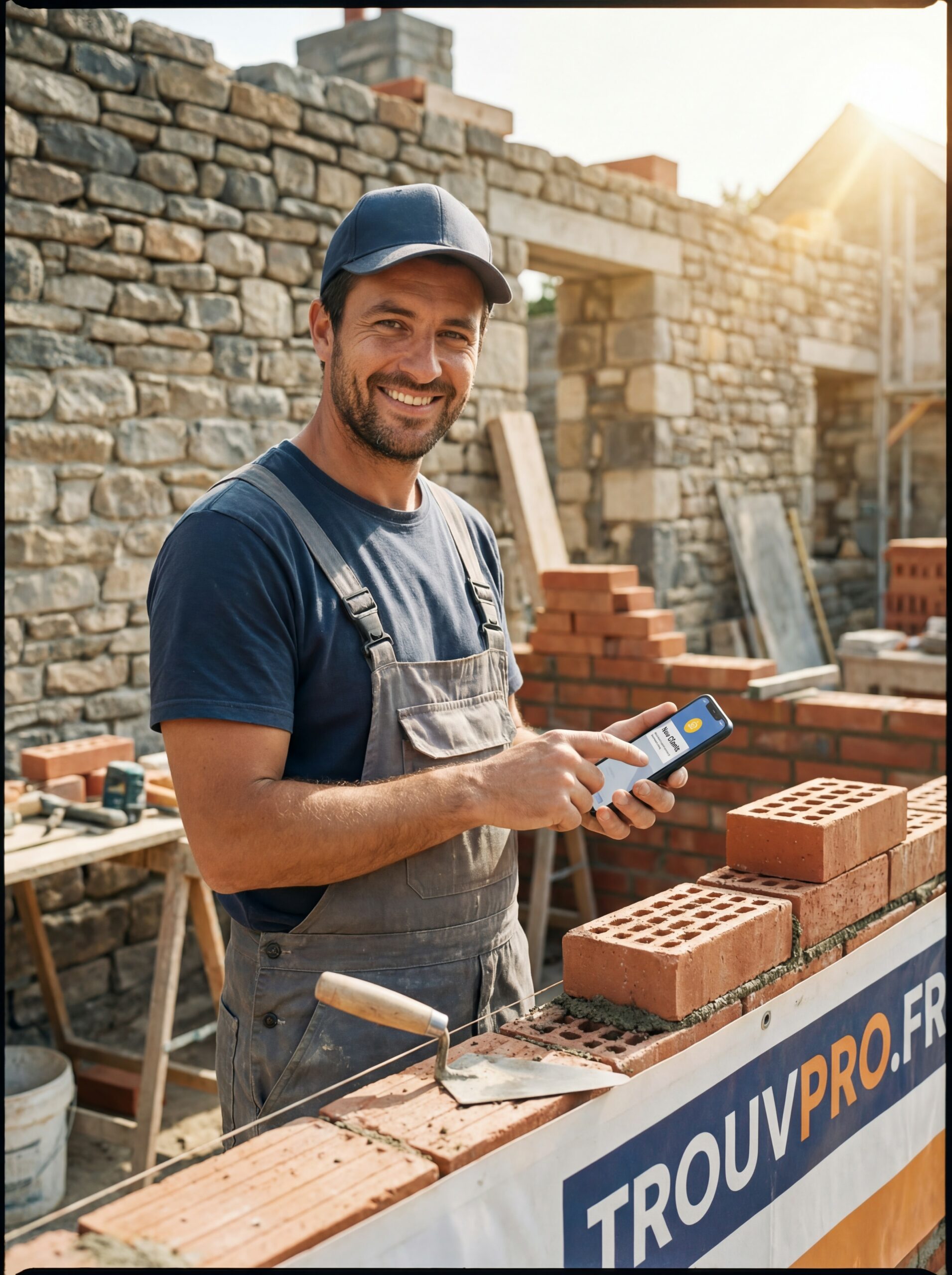 Comment un maçon peut trouver plus de clients facilement