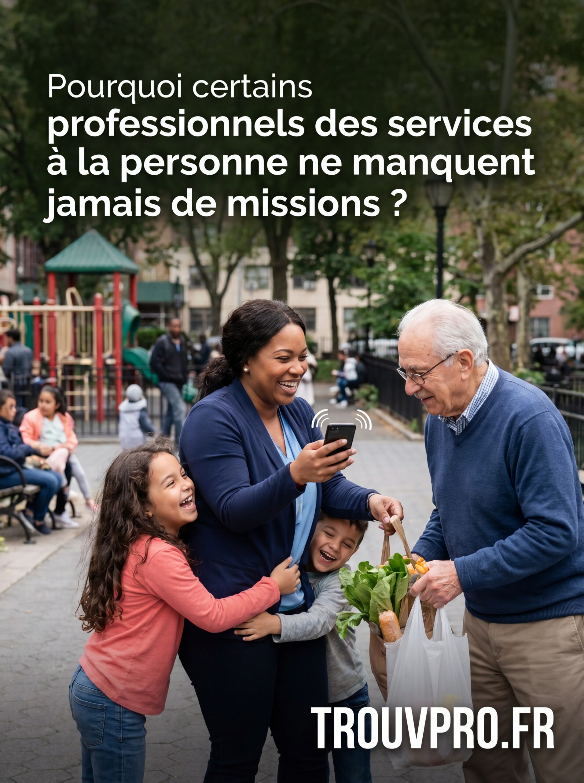 Pourquoi certains professionnels des services à la personne ne manquent jamais de missions ?