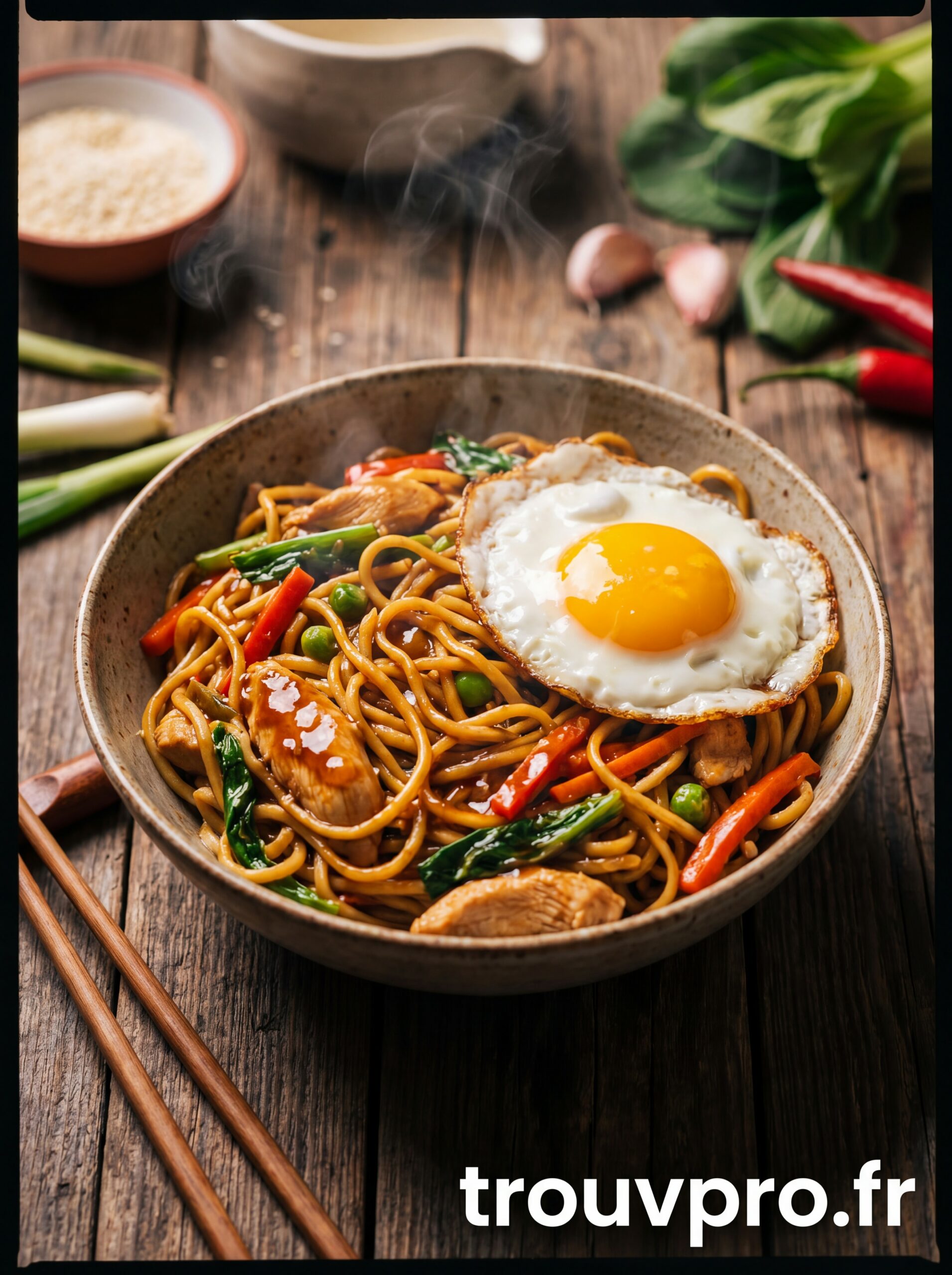 Nouilles sautées express