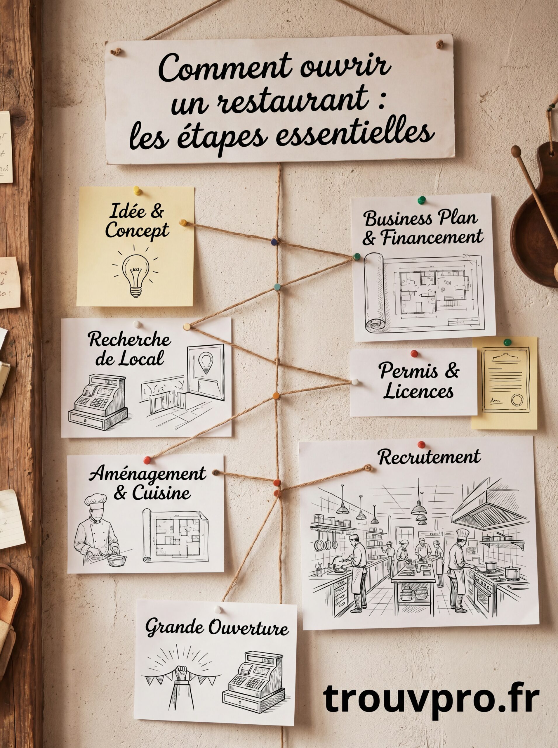 Comment ouvrir un restaurant : les étapes essentielles