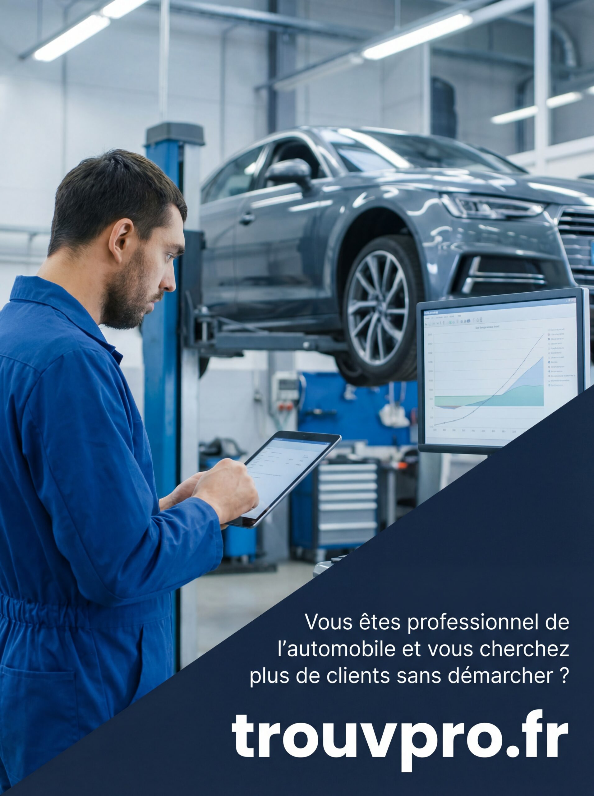 Vous êtes professionnel de l’automobile et vous cherchez plus de clients sans démarcher ?