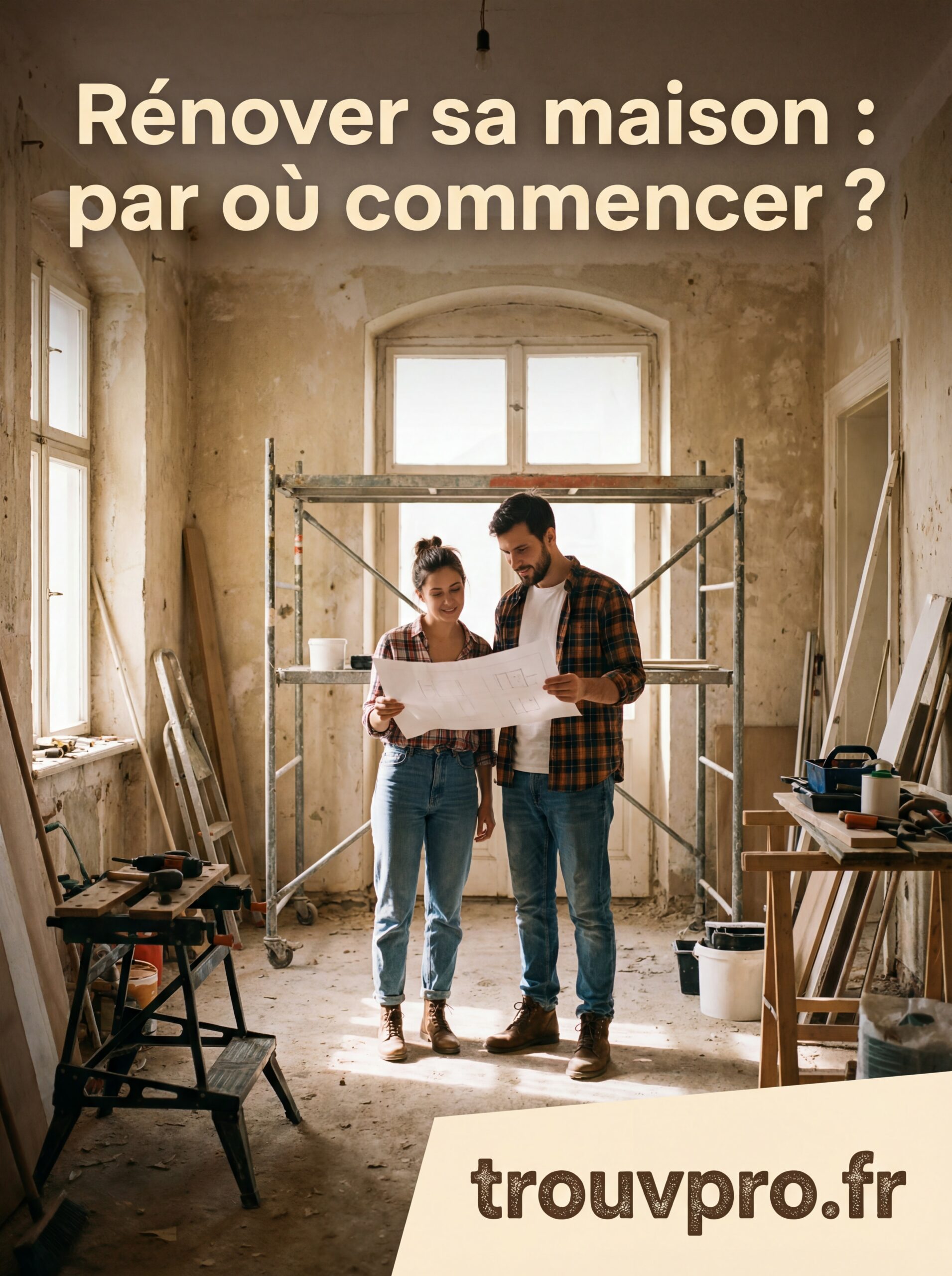 Rénover sa maison : par où commencer ?