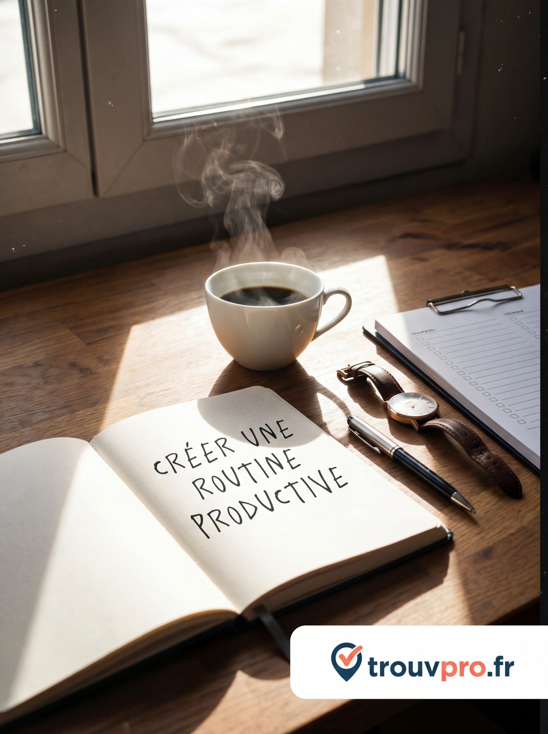 . Créer une routine productive