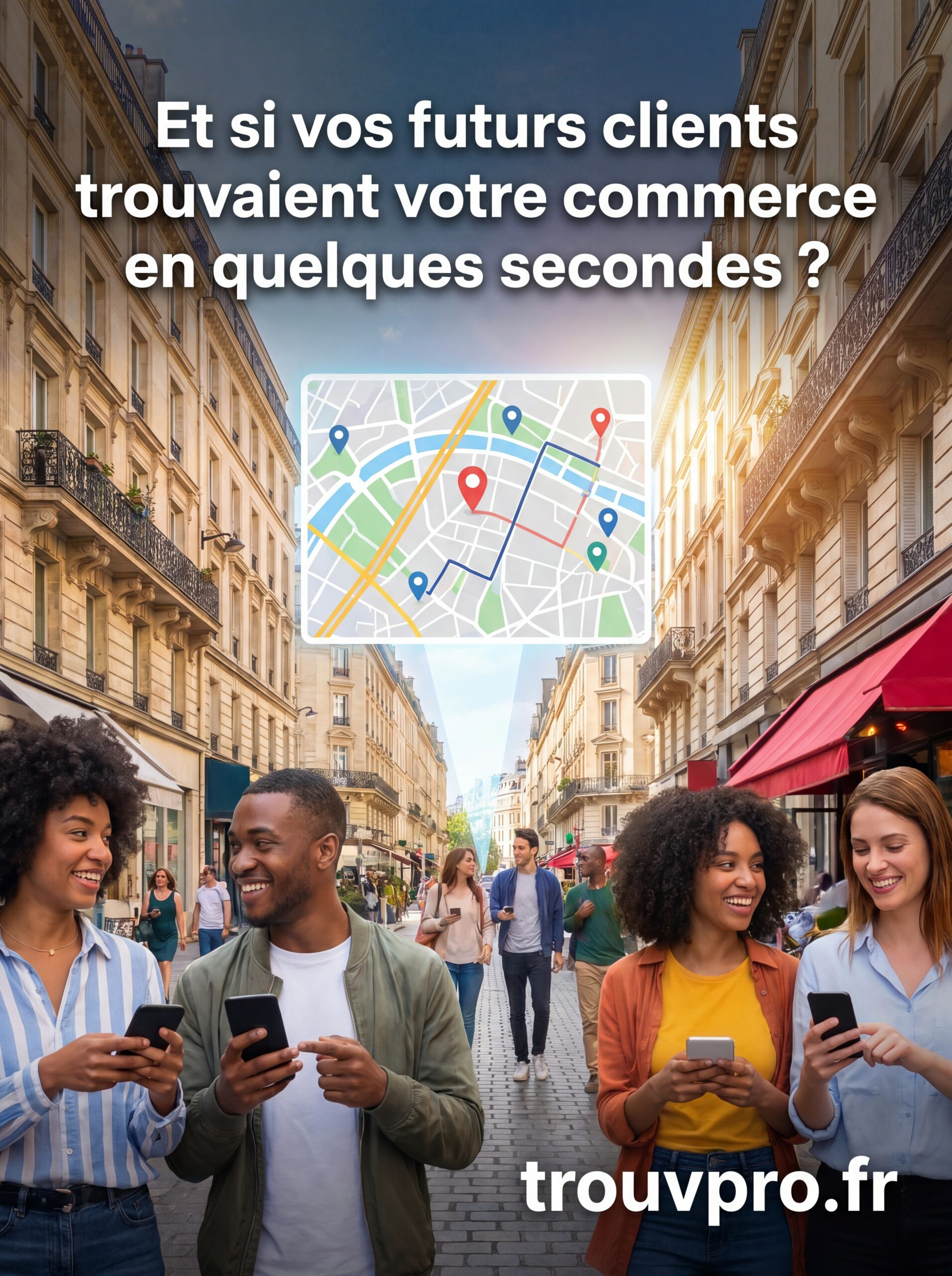 Et si vos futurs clients trouvaient votre commerce en quelques secondes ?
