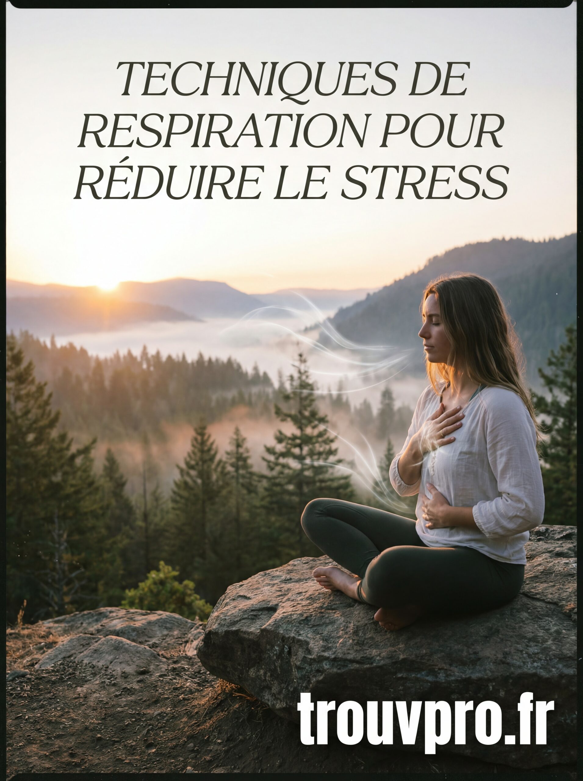 Techniques de respiration pour réduire le stress