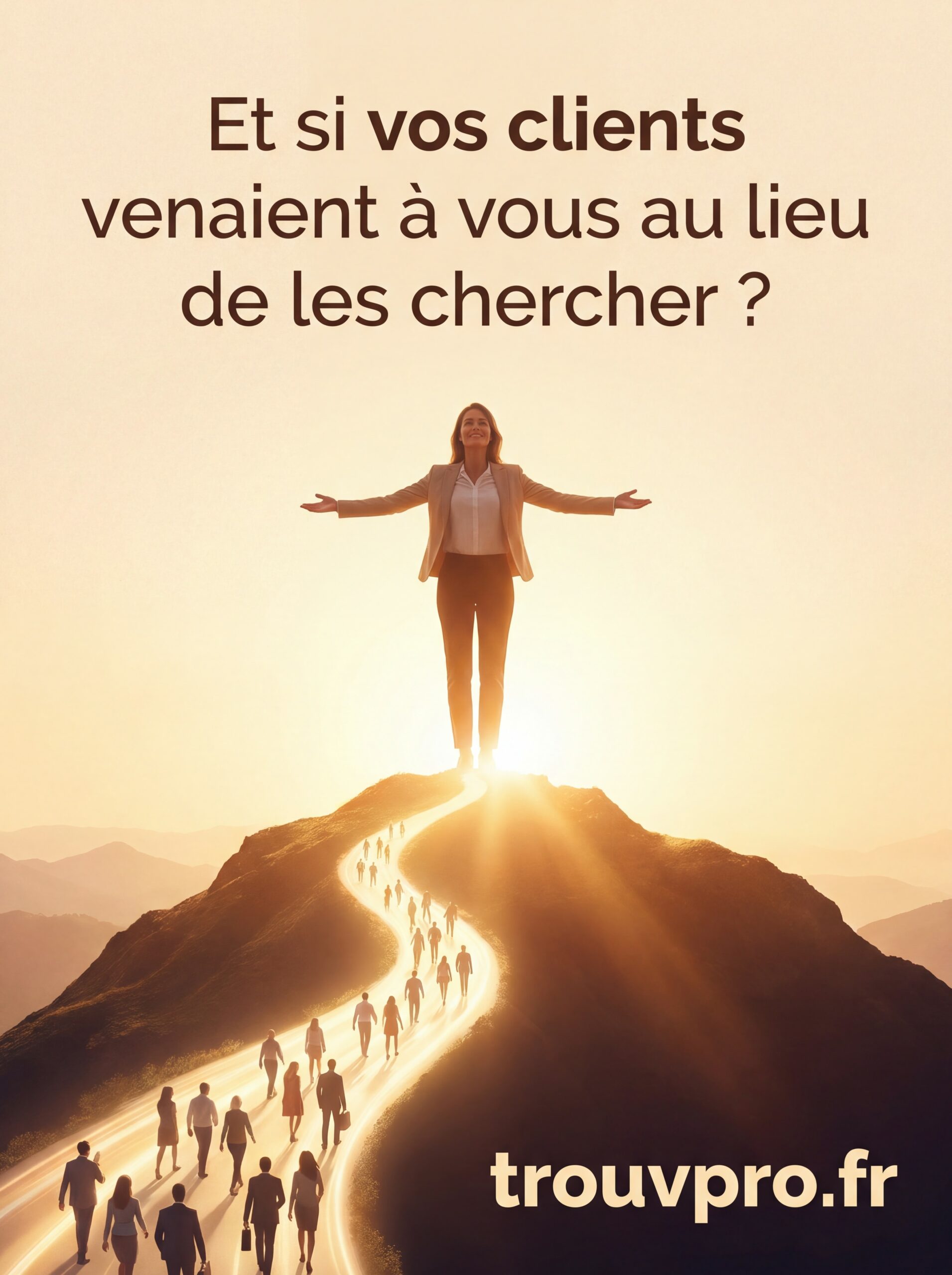 Et si vos clients venaient à vous au lieu de les chercher ?