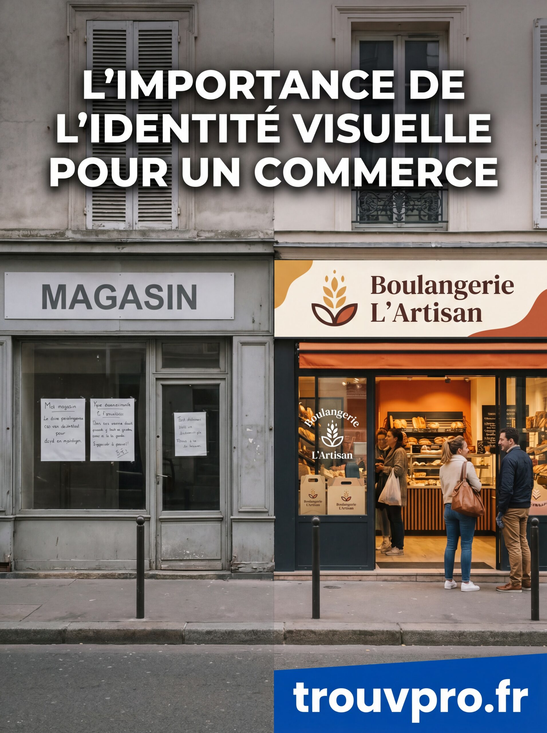 L’importance de l’identité visuelle pour un commerce