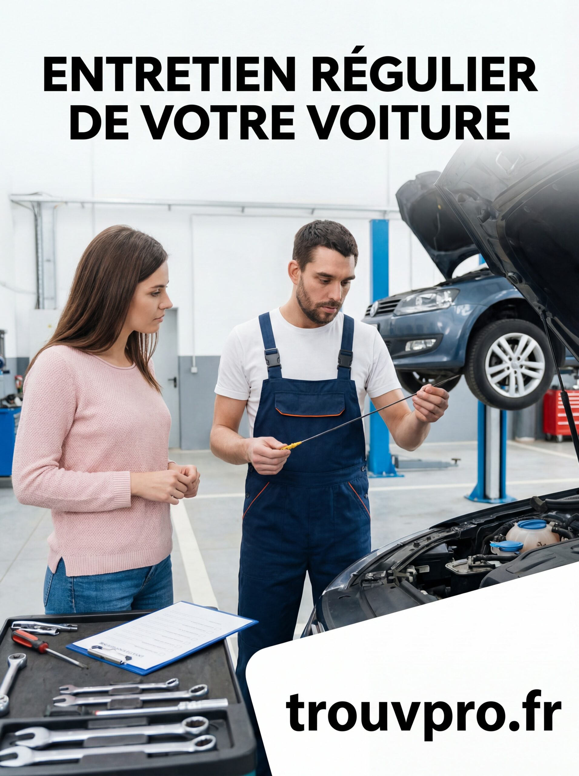 Entretien régulier de votre voiture