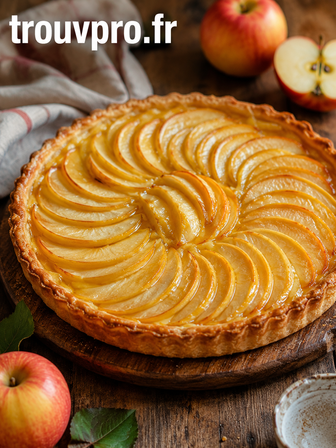 Tarte aux pommes facile