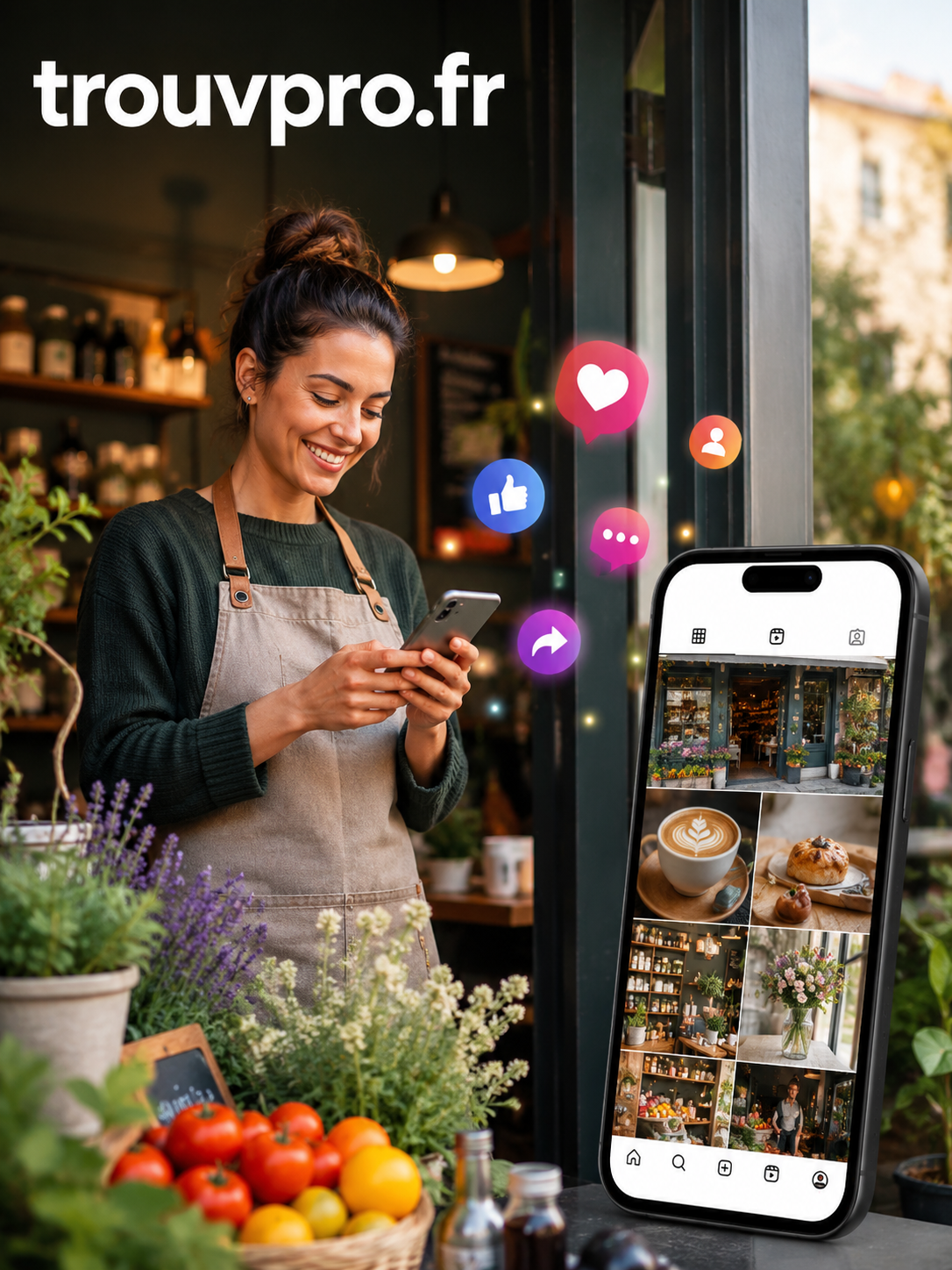 Utiliser les réseaux sociaux pour un commerce local