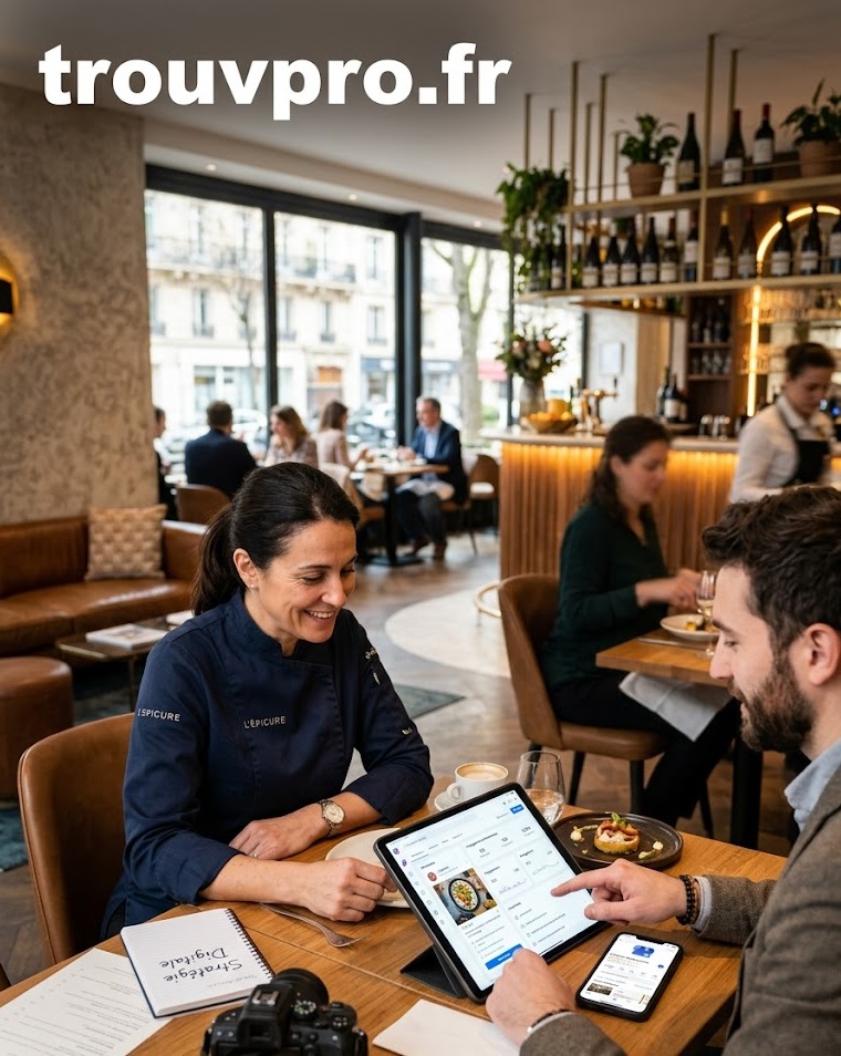 Le marketing digital pour restaurants et hôtels