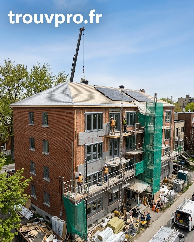 Rénovation énergétique d’un bâtiment