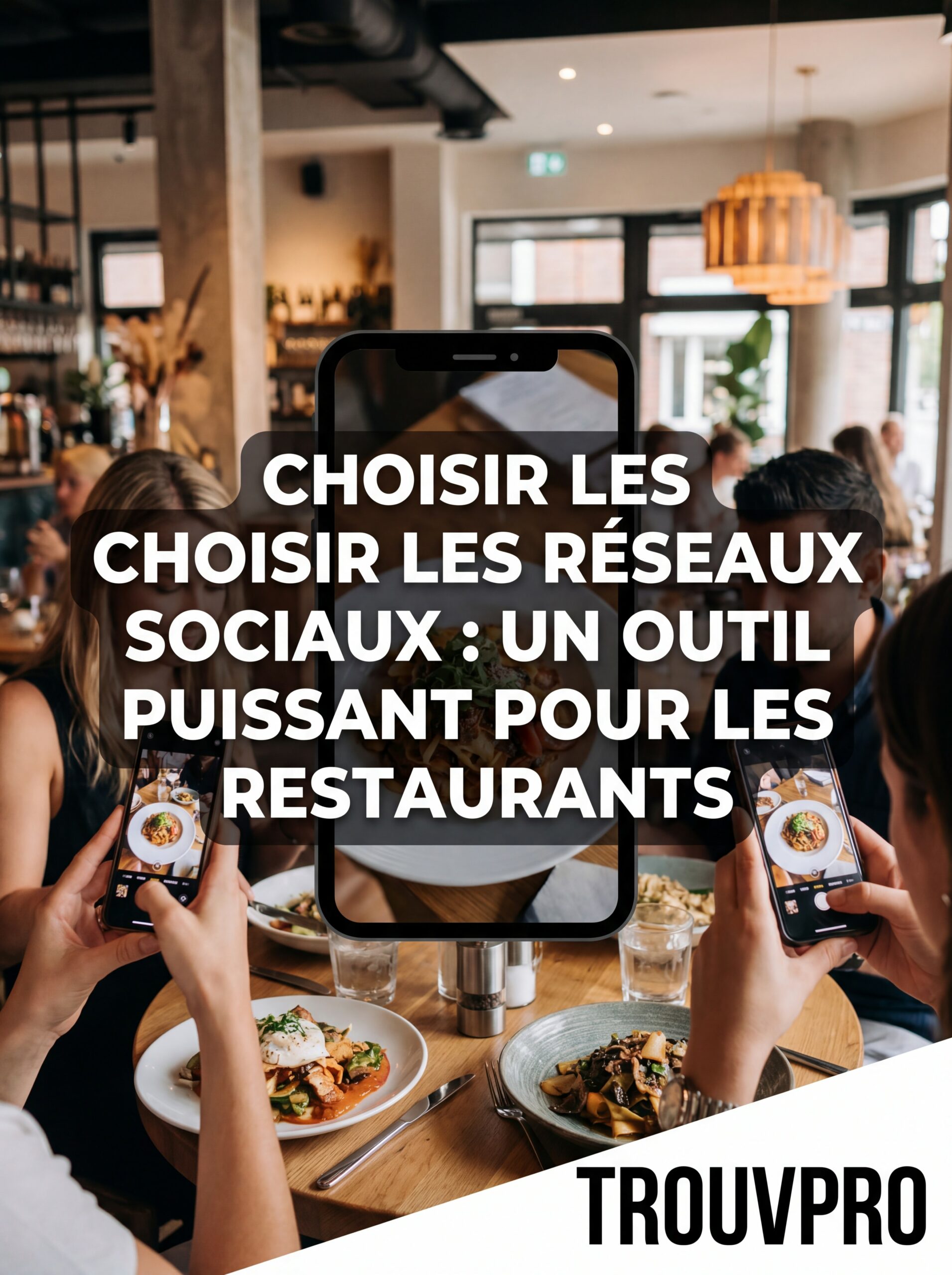 Les réseaux sociaux : un outil puissant pour les restaurants