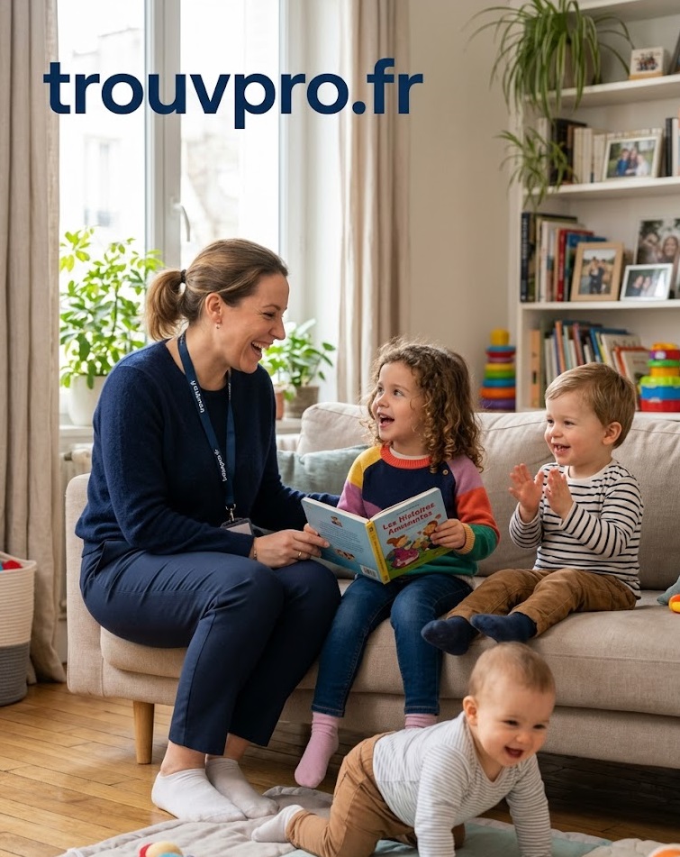 Les solutions de garde d’enfants à domicile