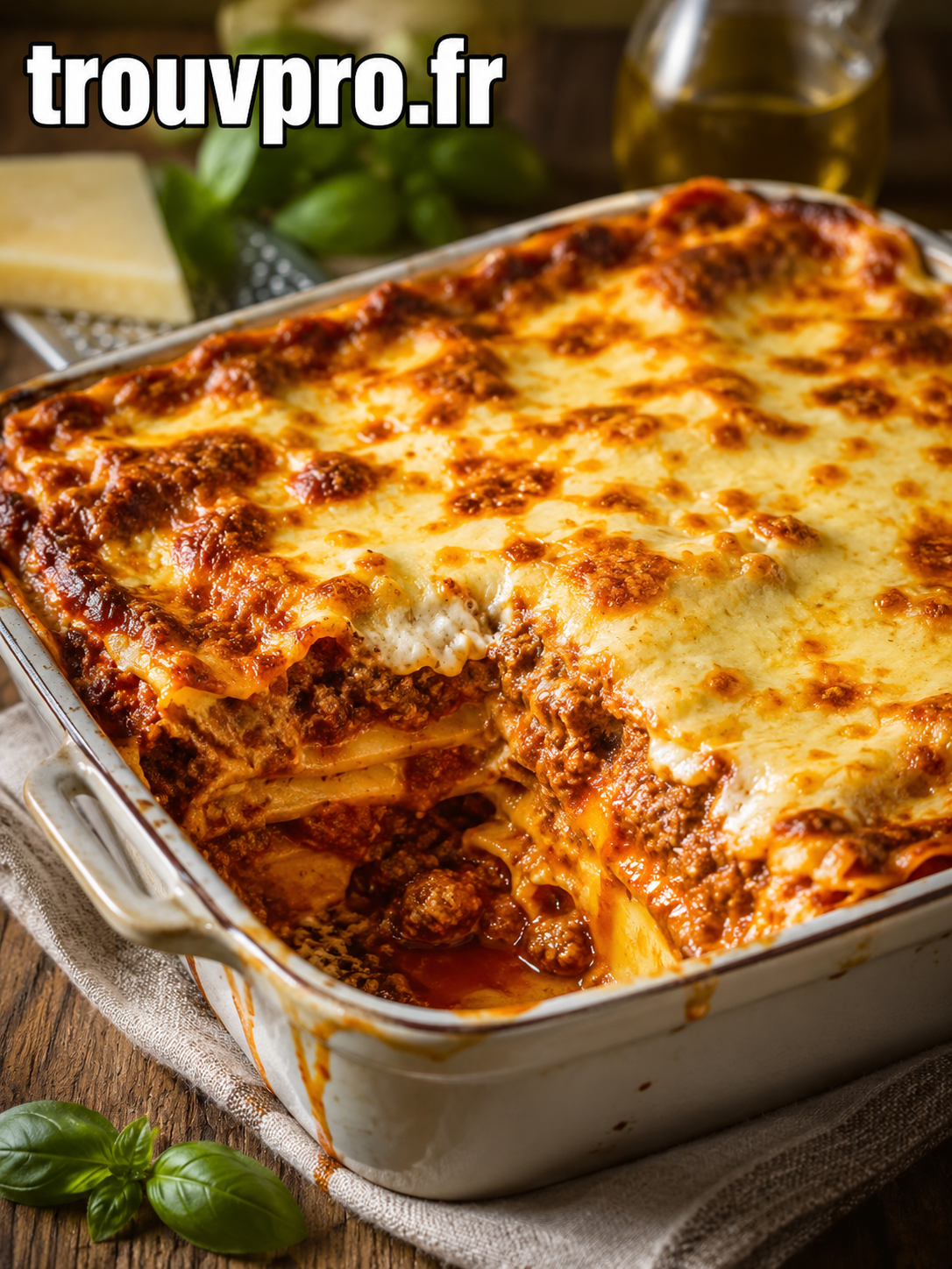 Lasagnes maison