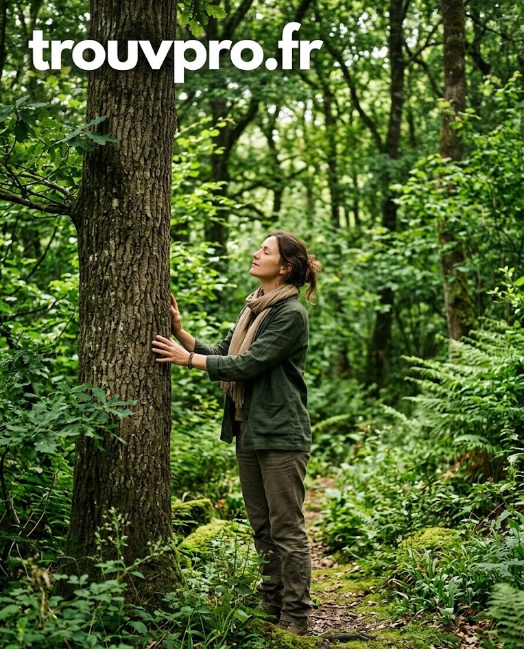Bain de forêt et connexion à la nature