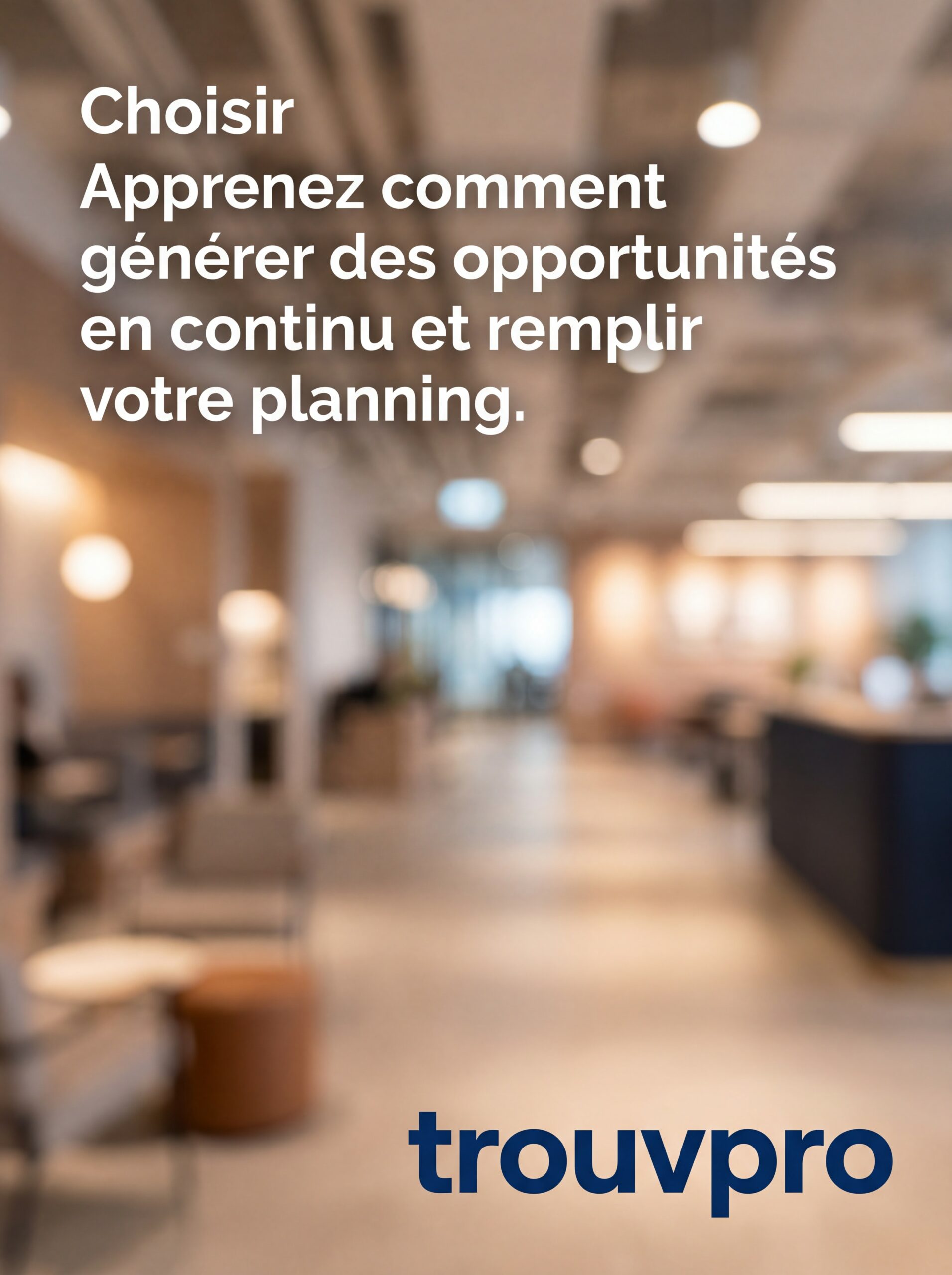 Et si vous pouviez recevoir des demandes de missions tous les jours ?