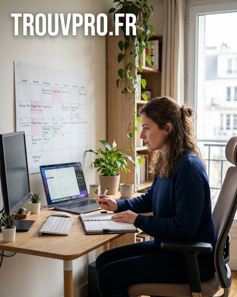 Gérer son temps en télétravail