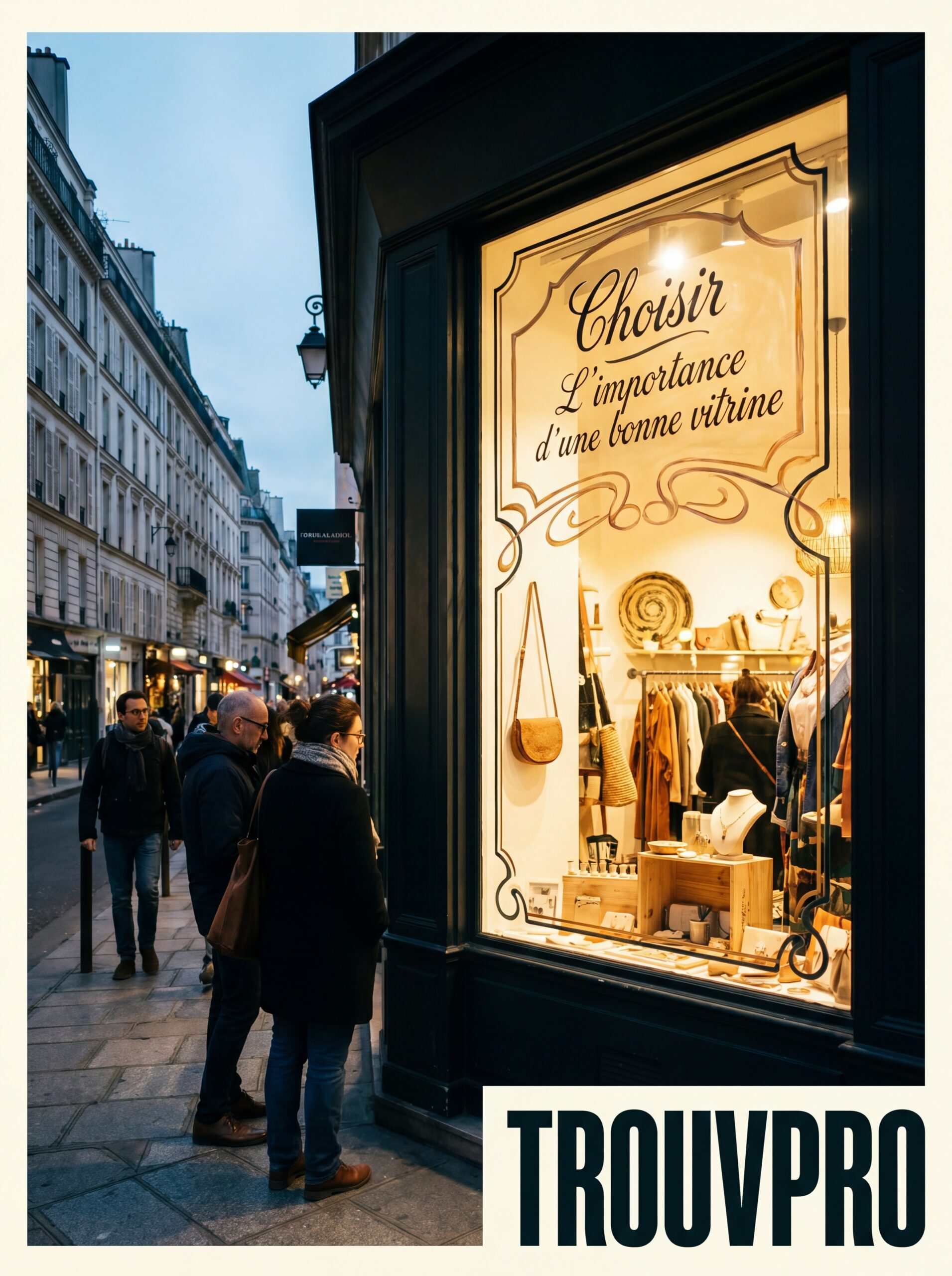 L’importance d’une bonne vitrine