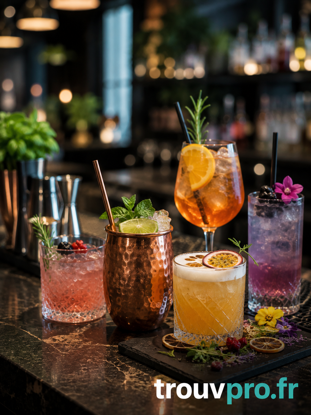 Boissons et cocktails innovants : comment enrichir l’expérience client et se démarquer