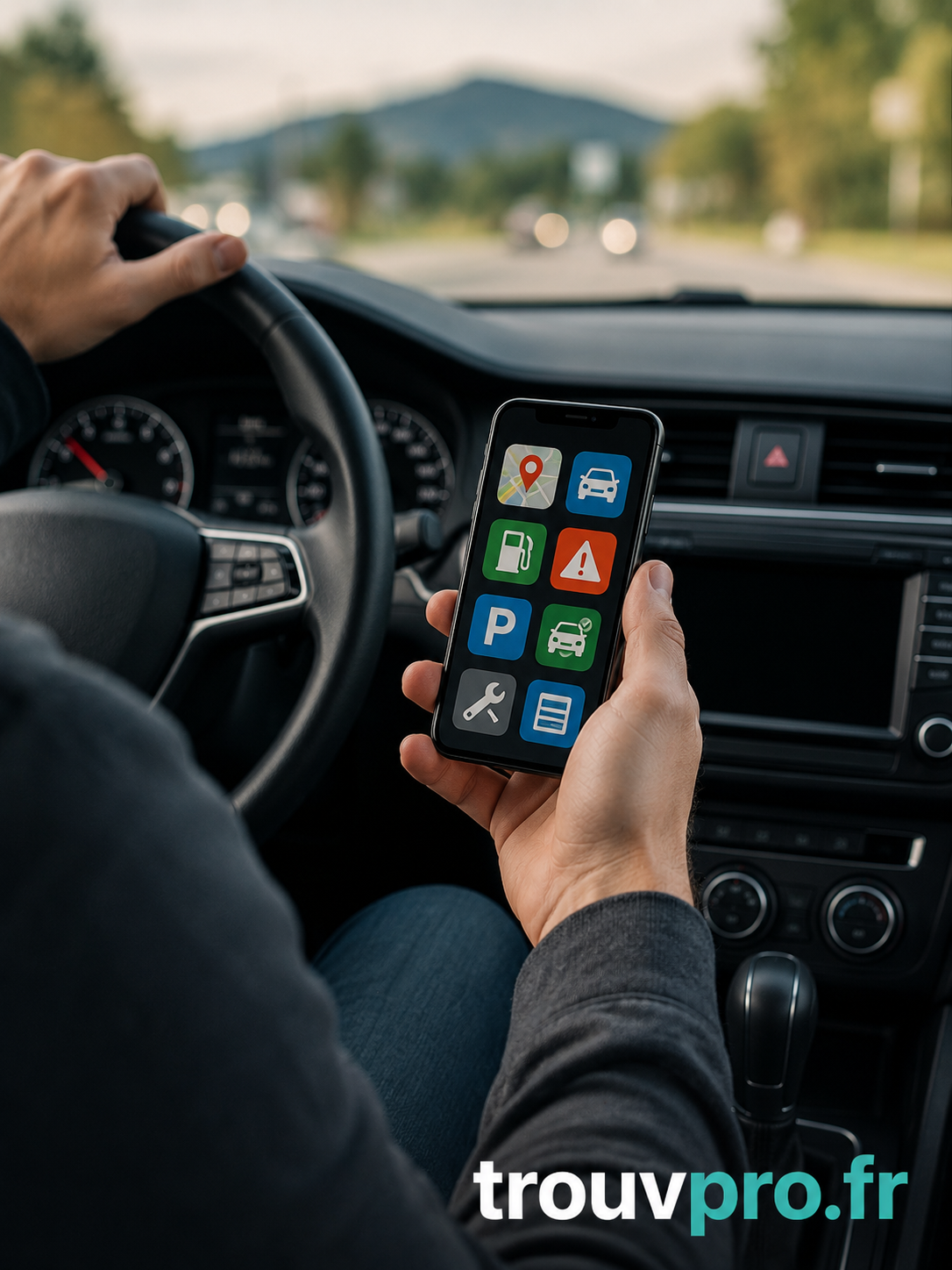 Les applications mobiles pour automobilistes