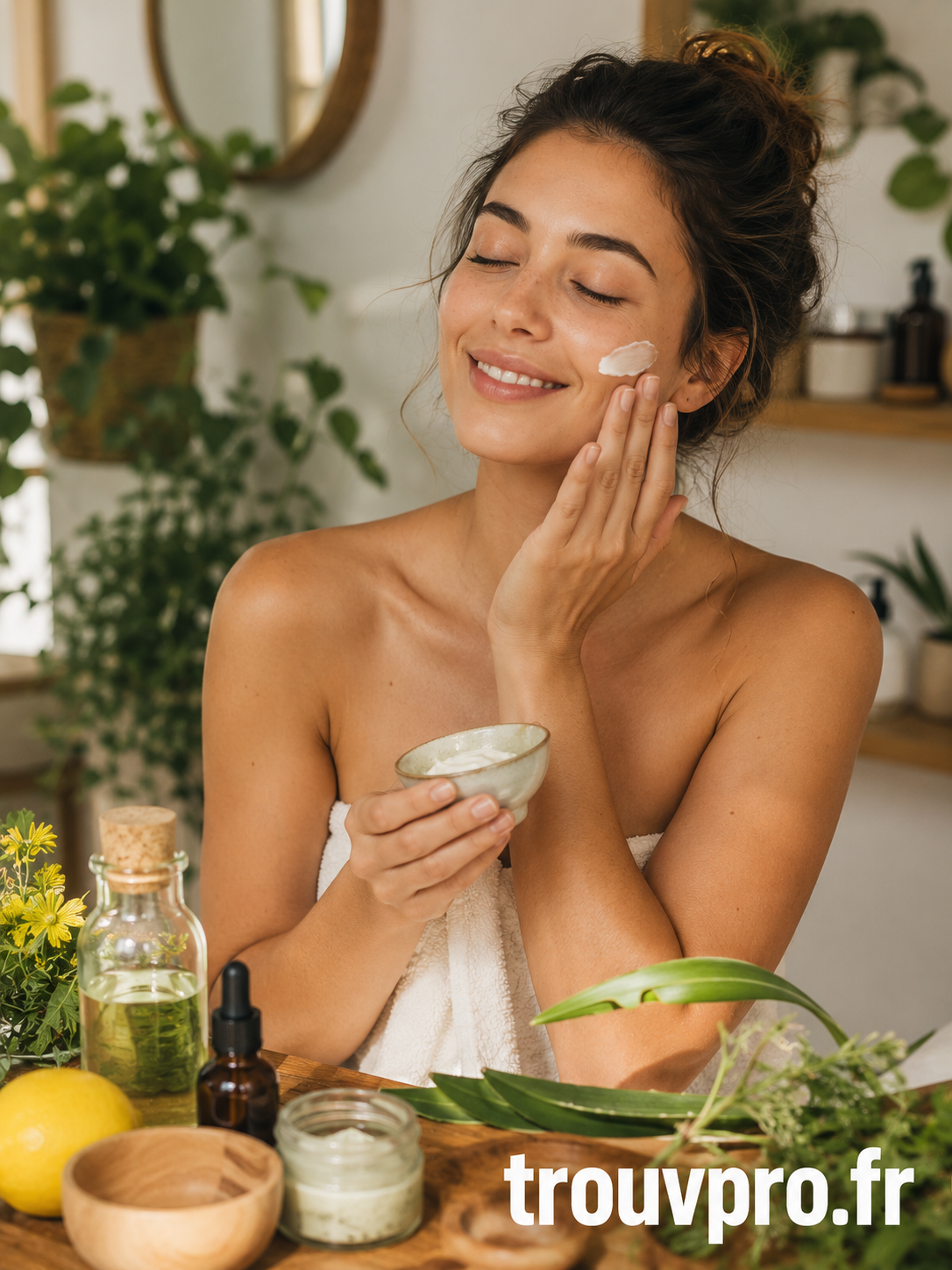 Les soins naturels pour une peau éclatante