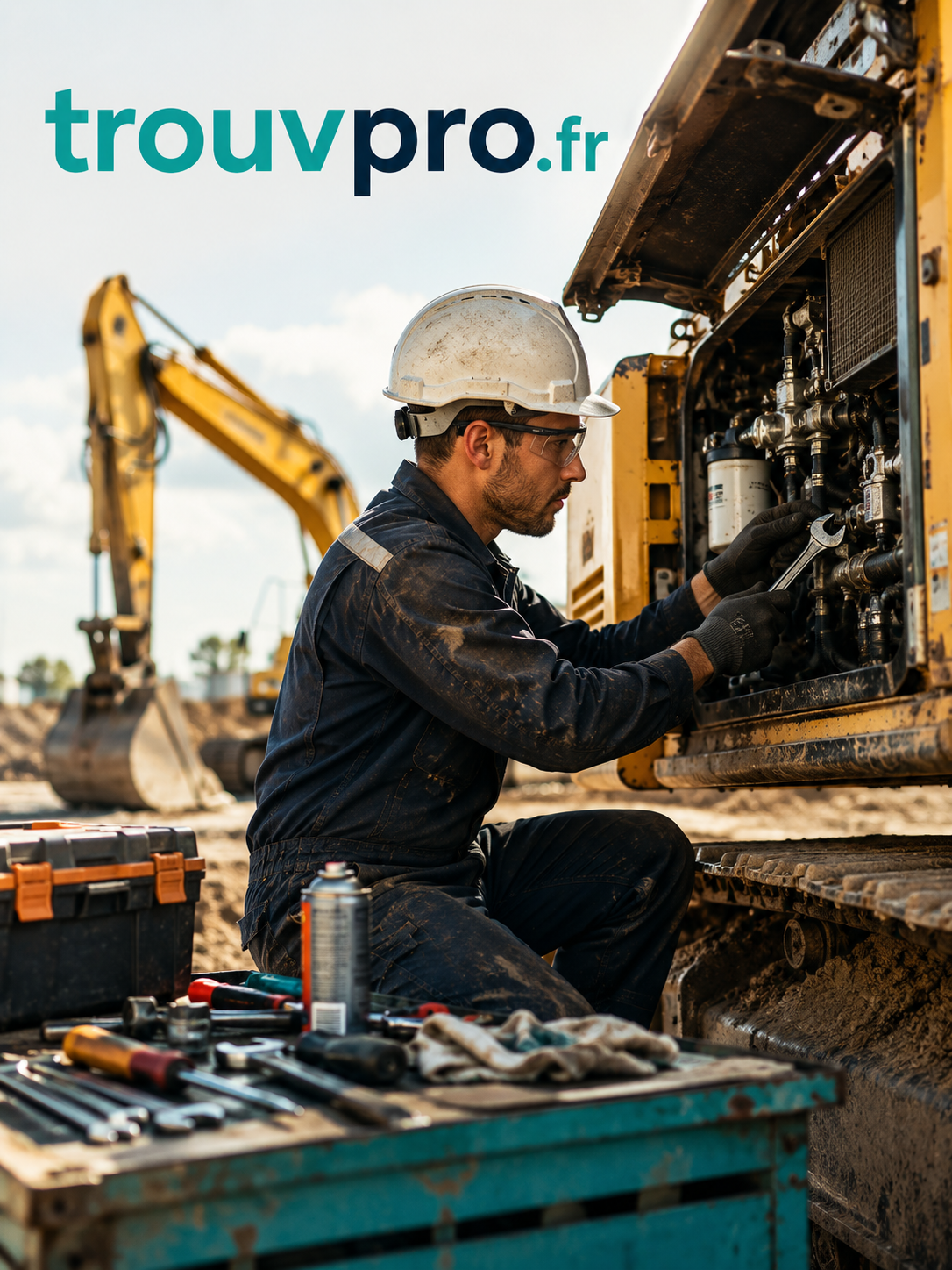 Entretien des outils et machines de chantier