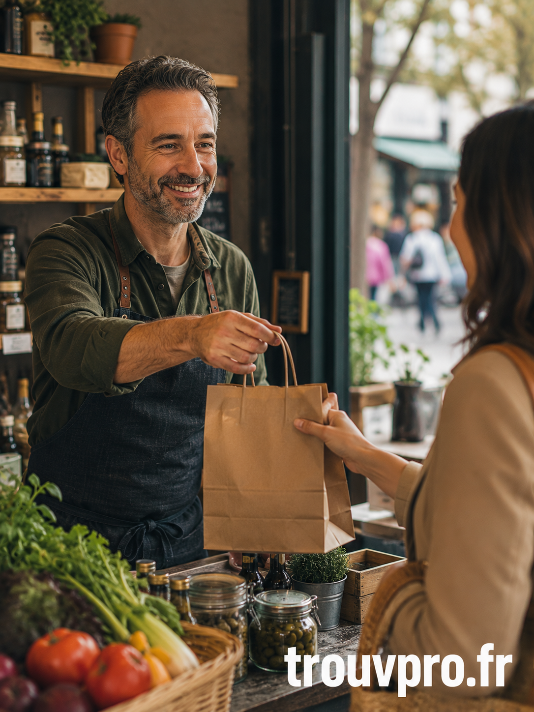 Le rôle du commerçant dans la vie locale