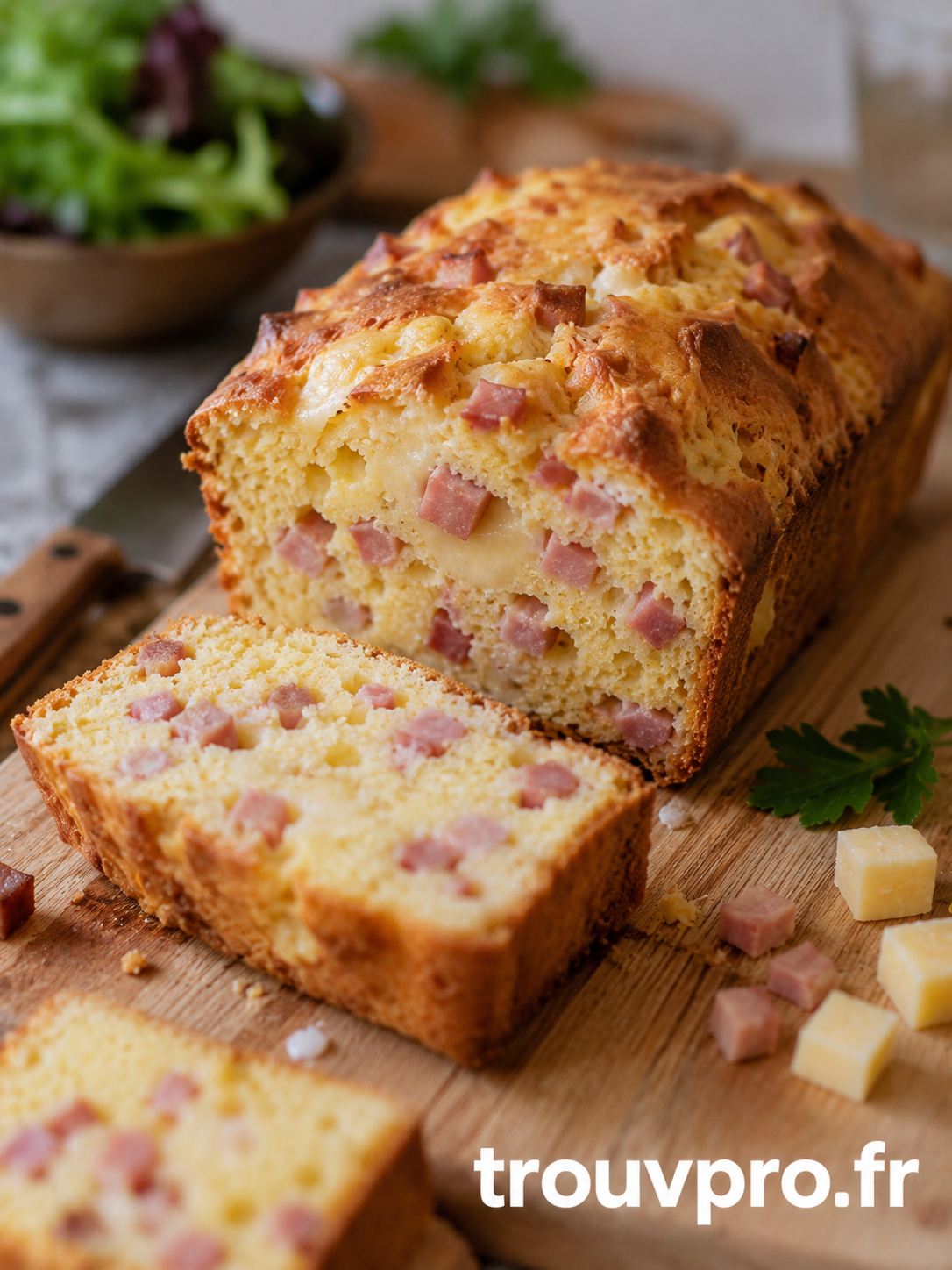 Cake salé jambon fromage : la recette incontournable pour l’apéritif, le pique-nique et les repas rapides