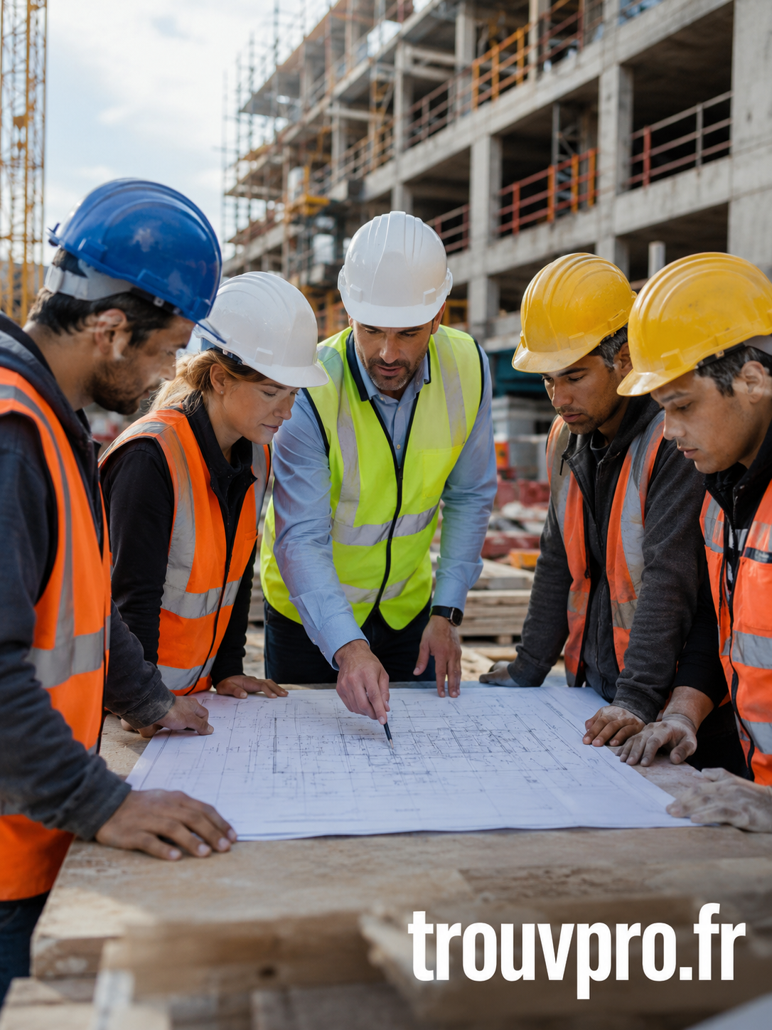 Comment organiser efficacement une équipe sur un chantier ?