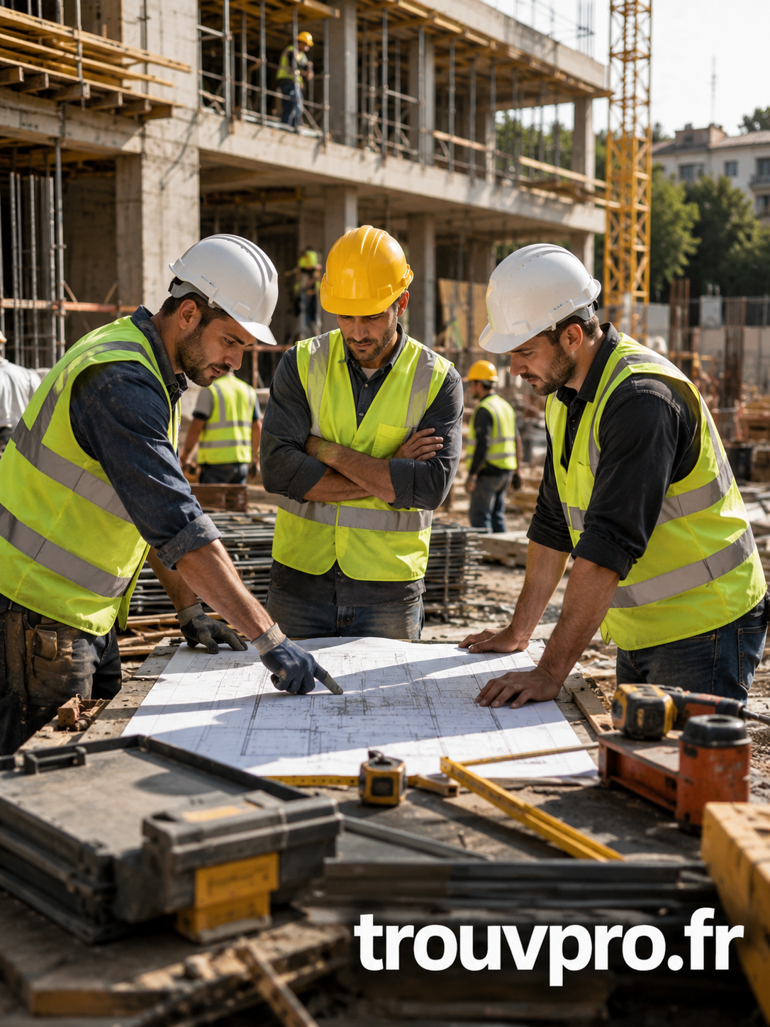 Comment améliorer la productivité sur un chantier ? Organisation, matériel et coordination